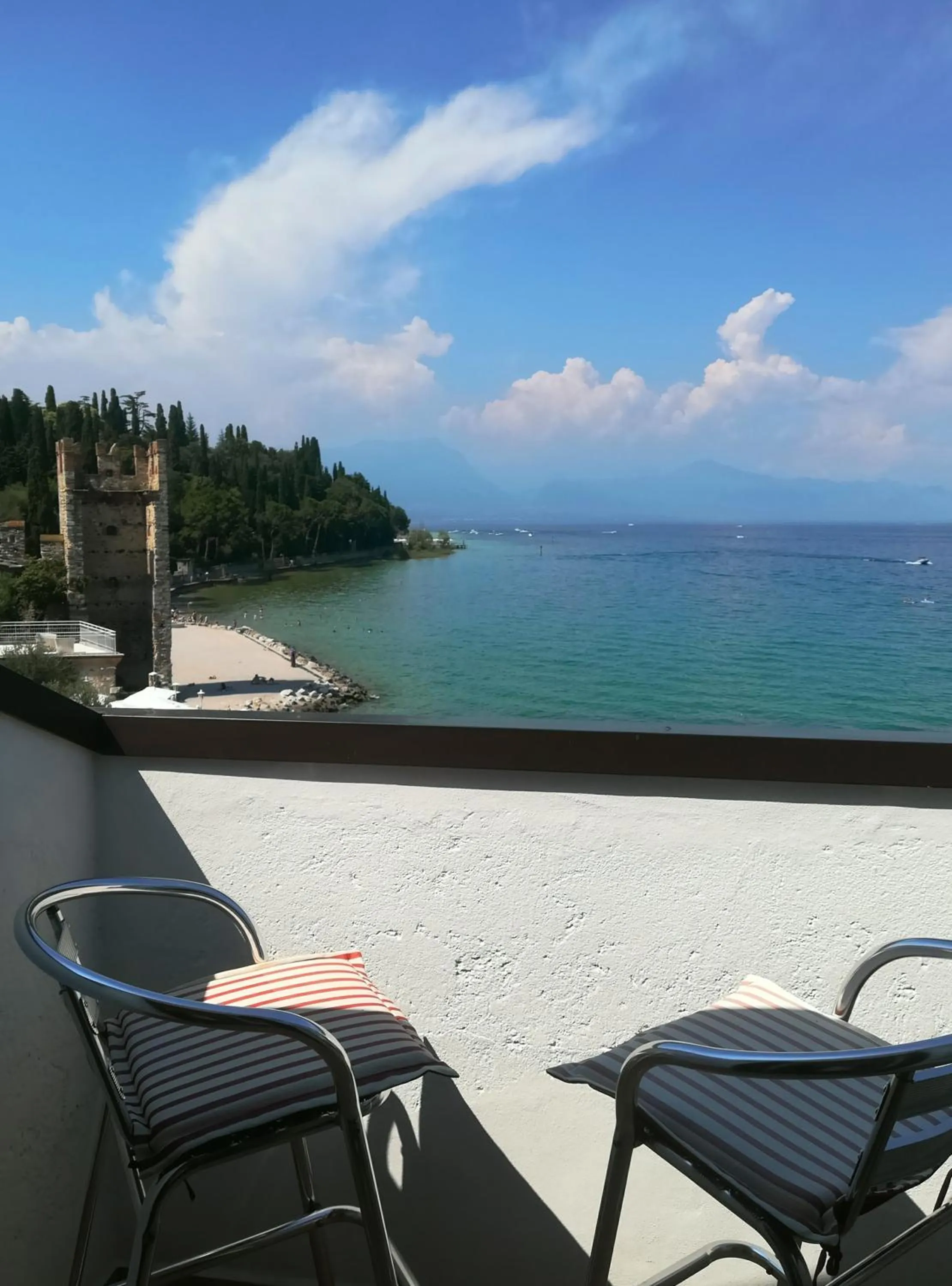 Lake view in Hotel Grifone