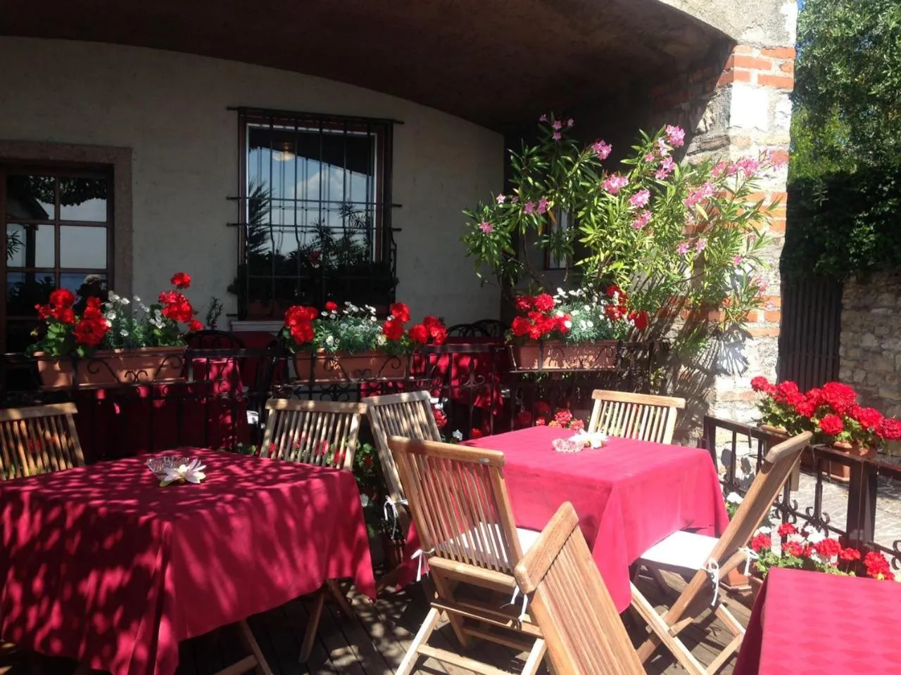 Patio in Hotel Grifone