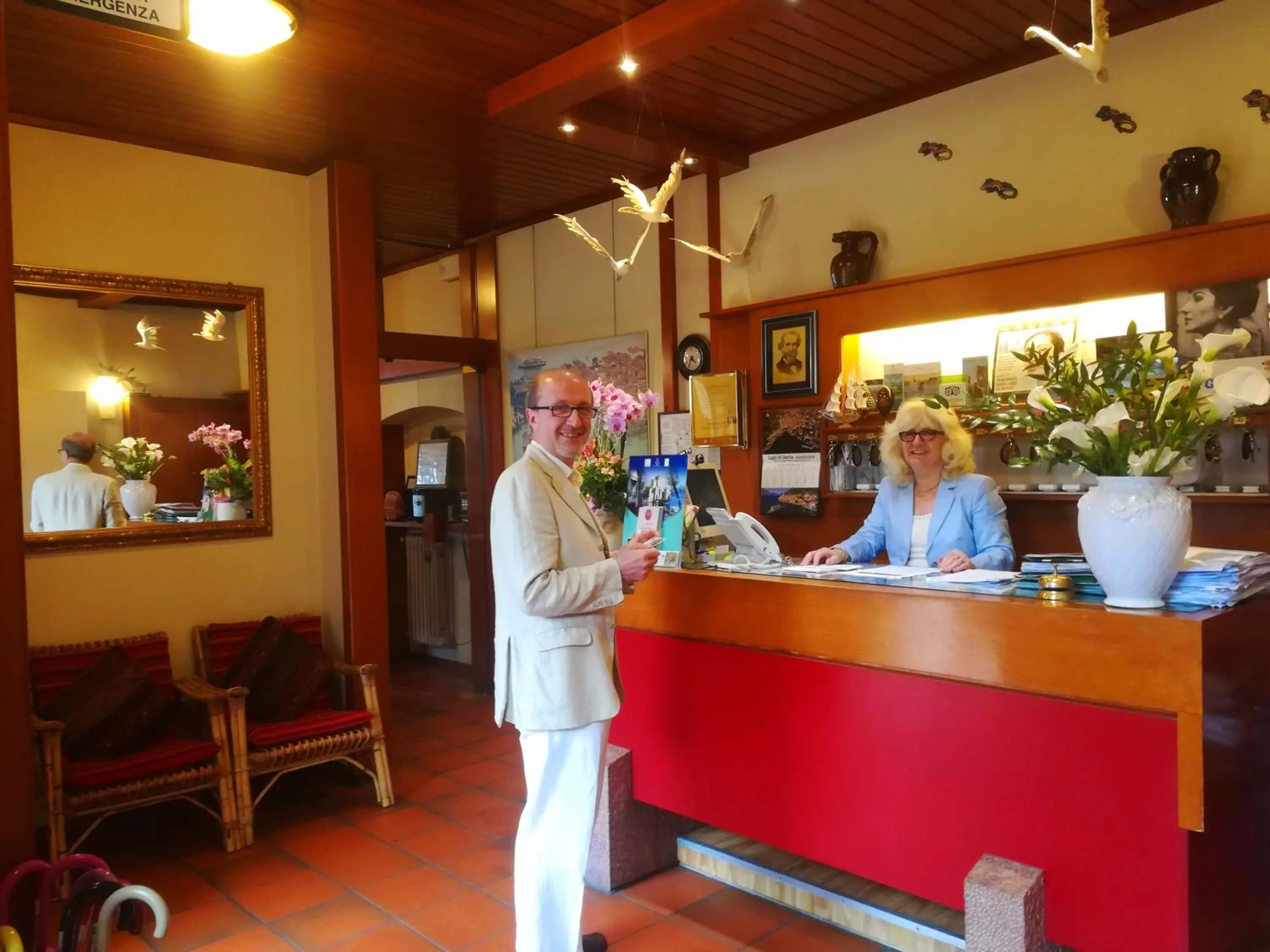 Lobby or reception in Hotel Grifone