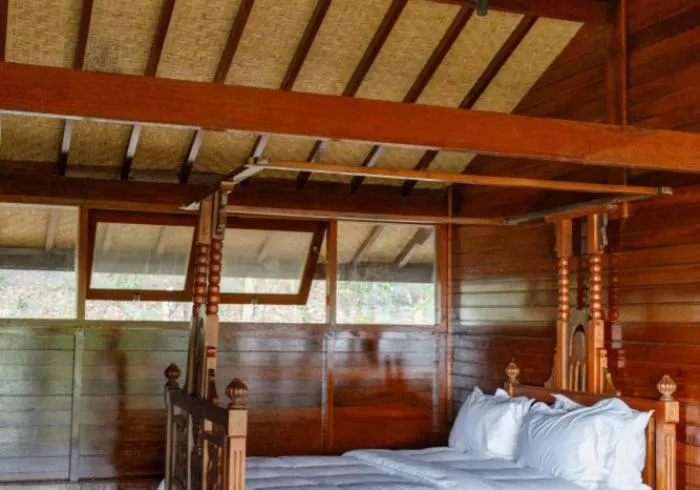 Bed in Green Fig Resort & Spa