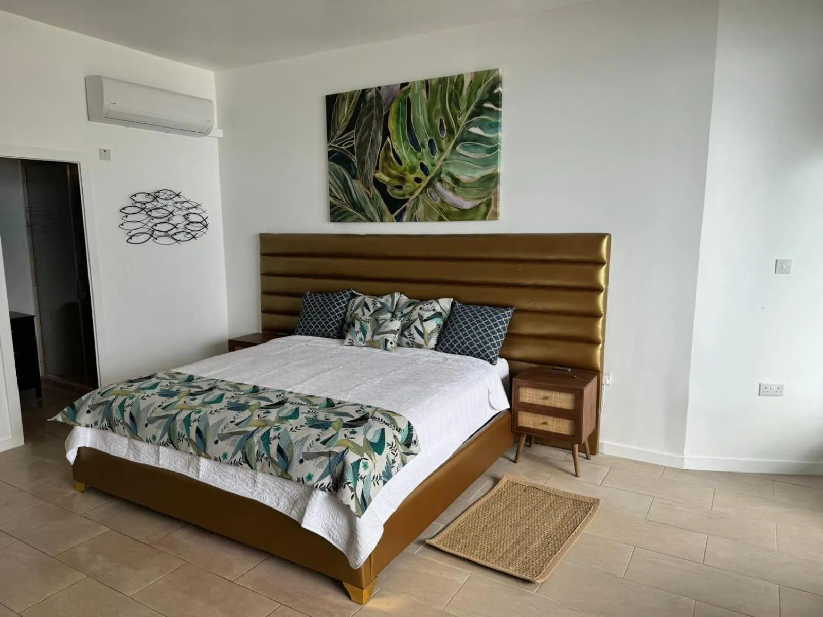 Bed in Green Fig Resort & Spa