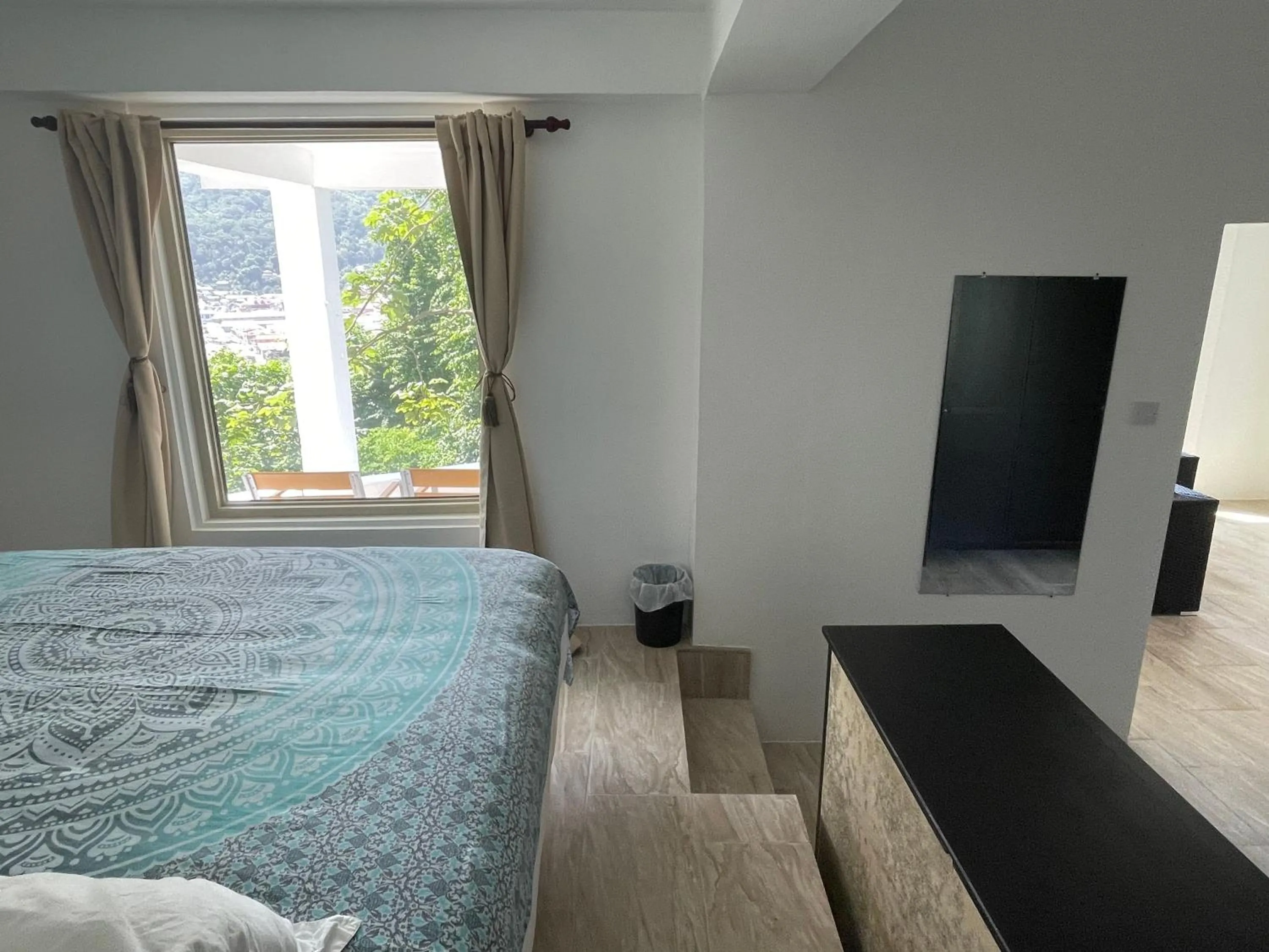 Bed in Green Fig Resort & Spa