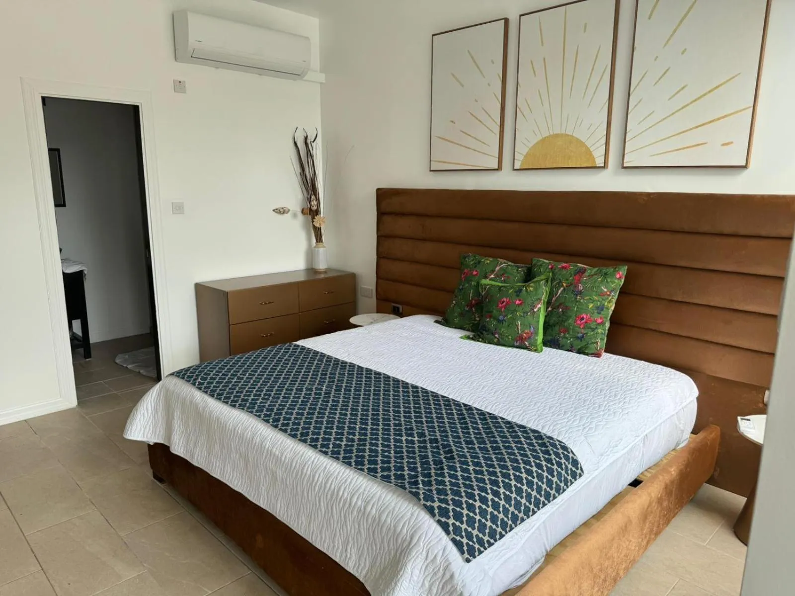 Bed in Green Fig Resort & Spa