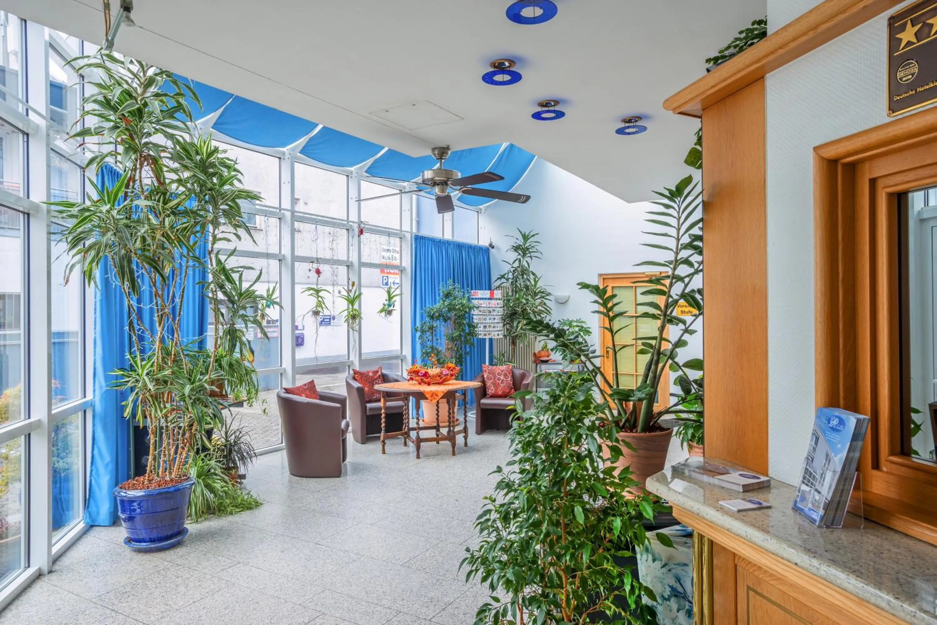 Patio in Paulin Hotel Trier