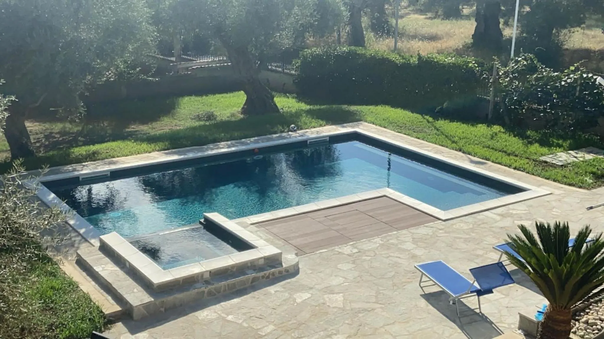 Garden in B&B Oliveto