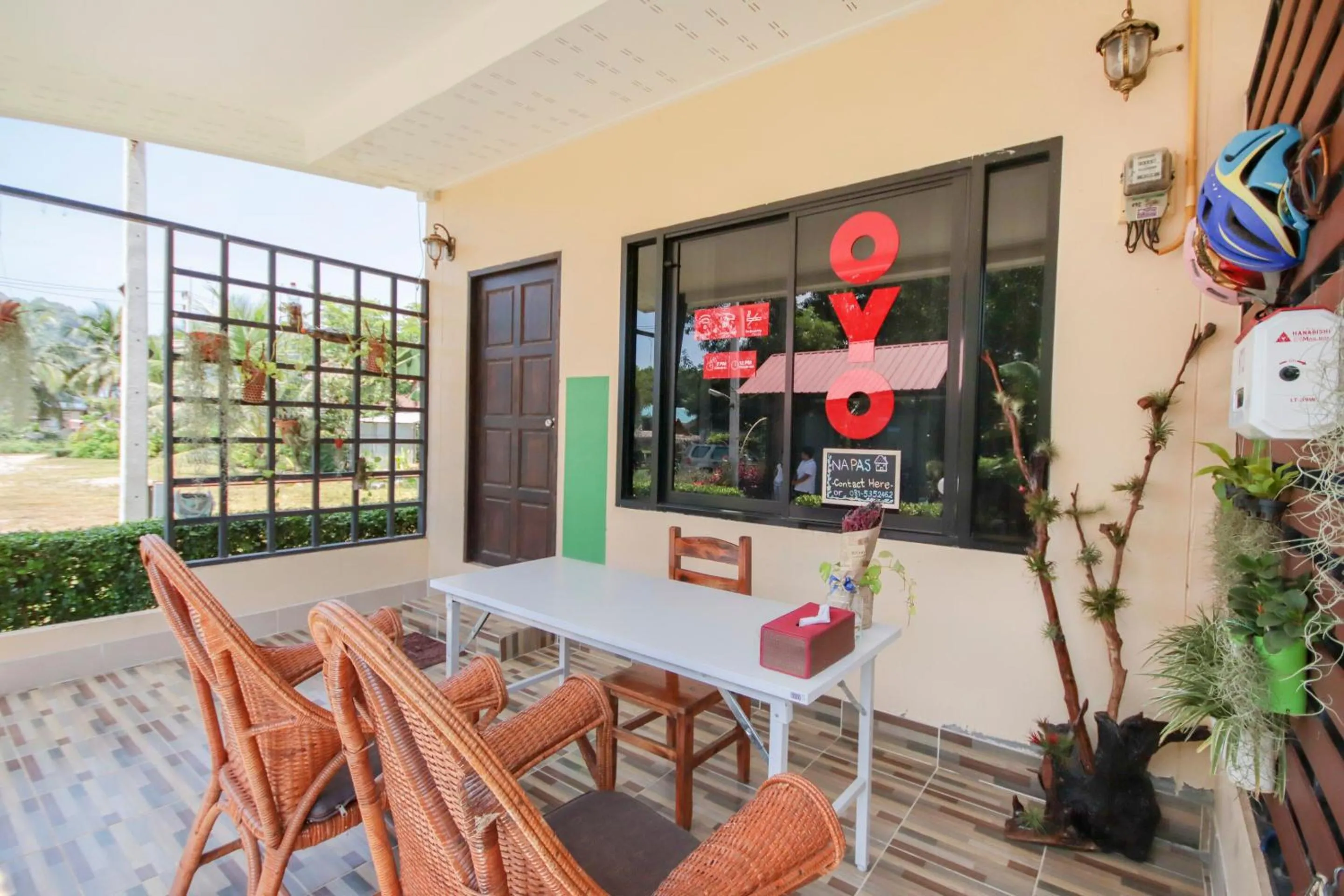 Lobby or reception in Napas House