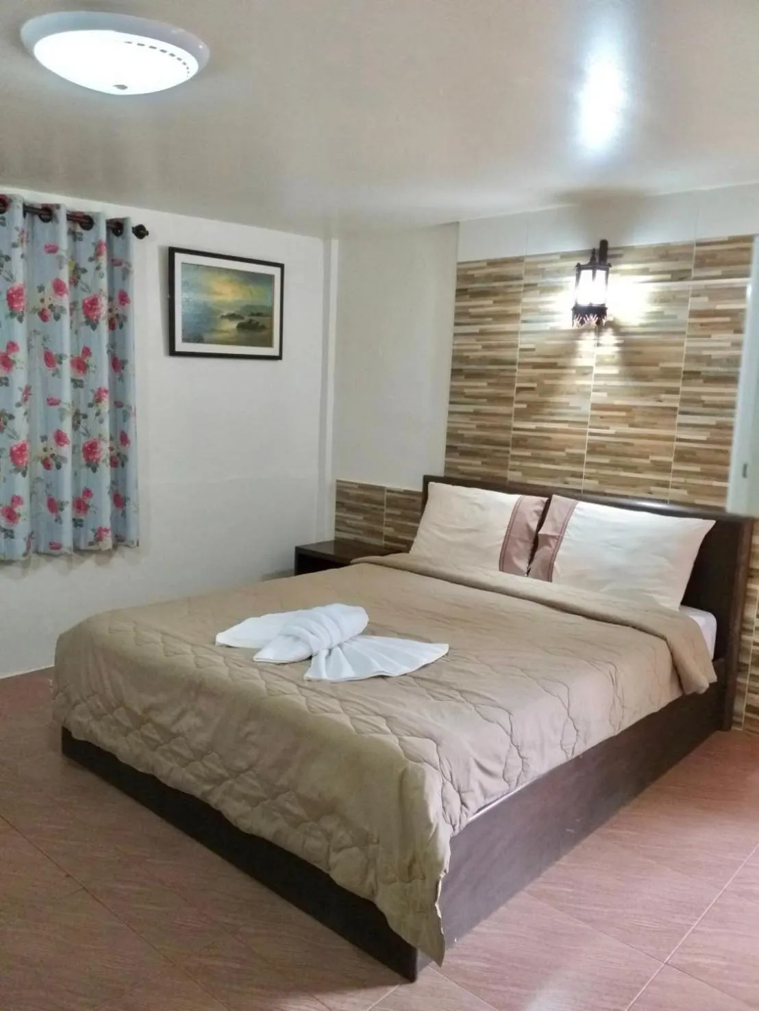 Bed in Baan Pak Rim Kuaen Resort