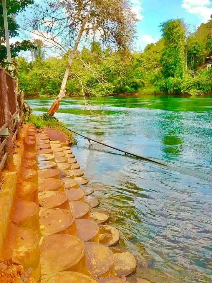 Natural landscape in Baan Pak Rim Kuaen Resort