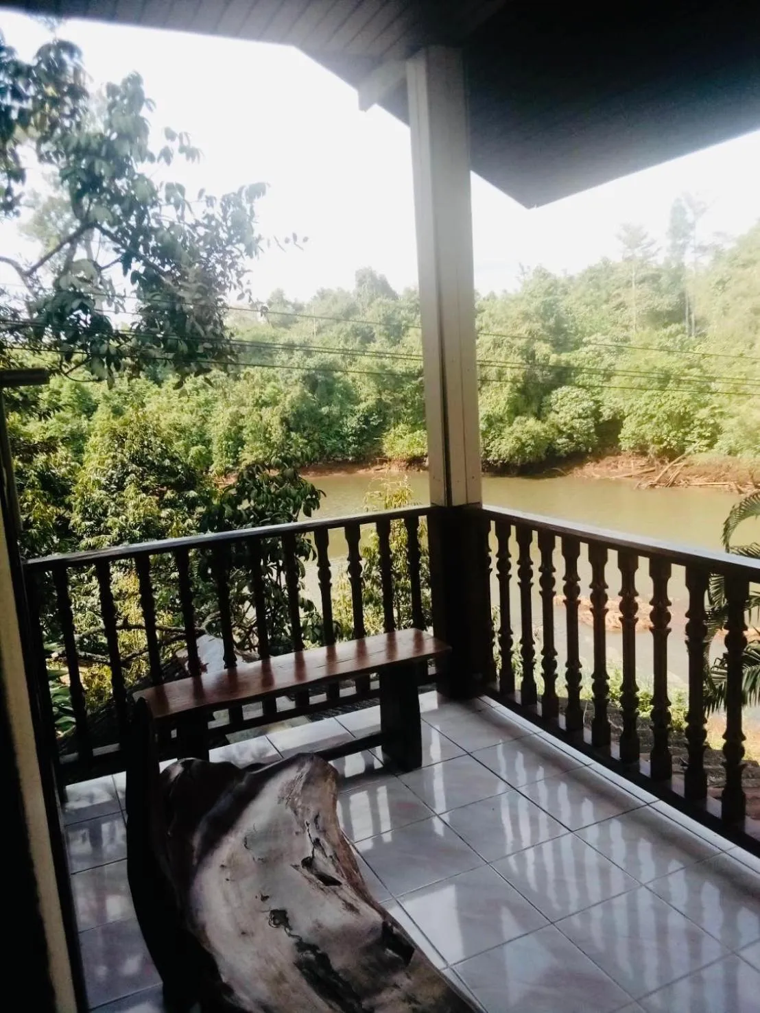 Balcony/Terrace in Baan Pak Rim Kuaen Resort