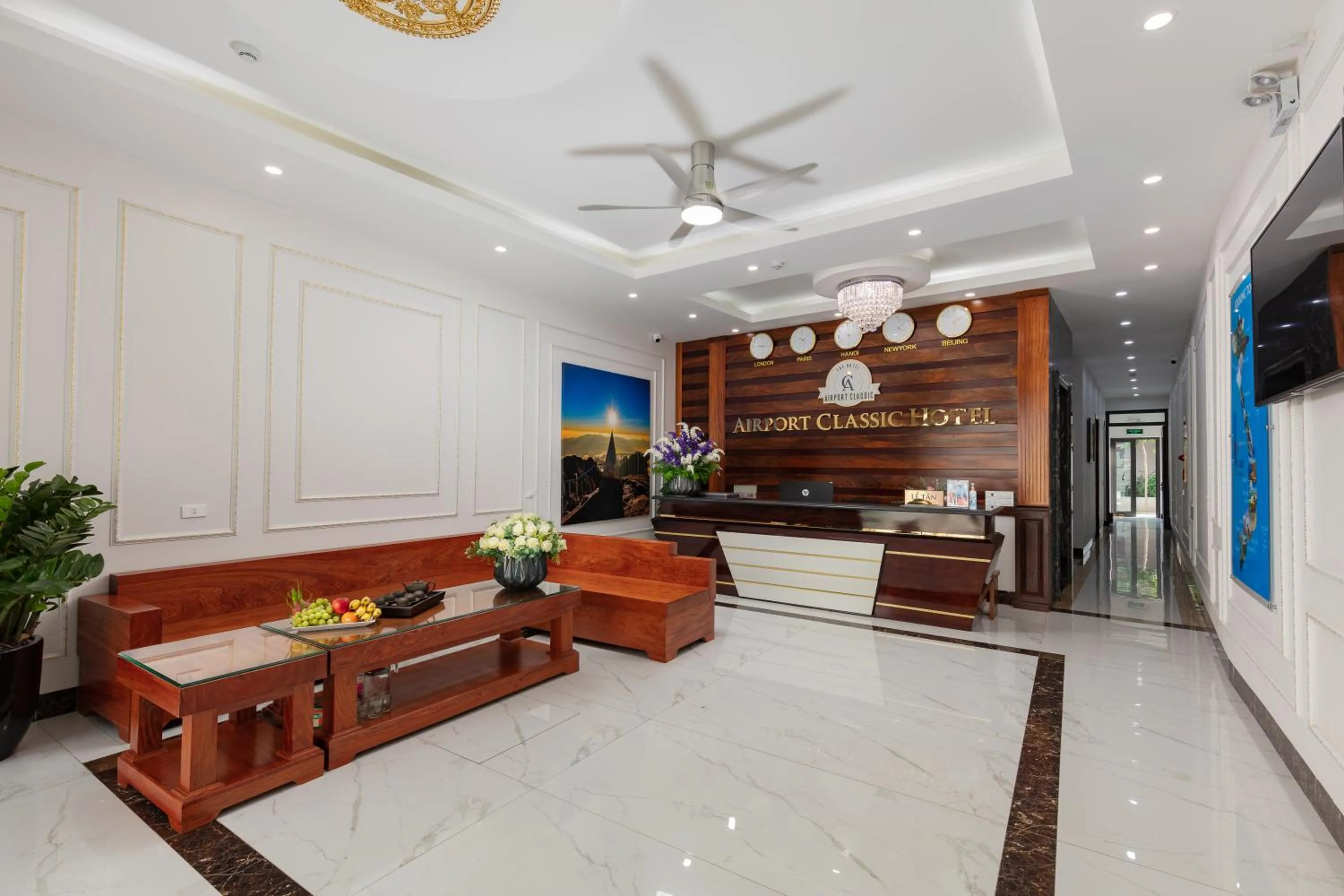 Property logo or sign in Airport Classic Hotel & Travel