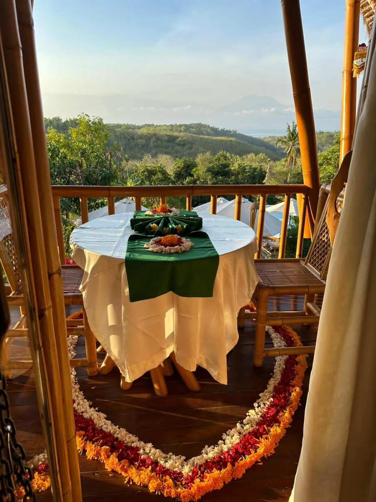 Patio in Penida Bambu Green Suites