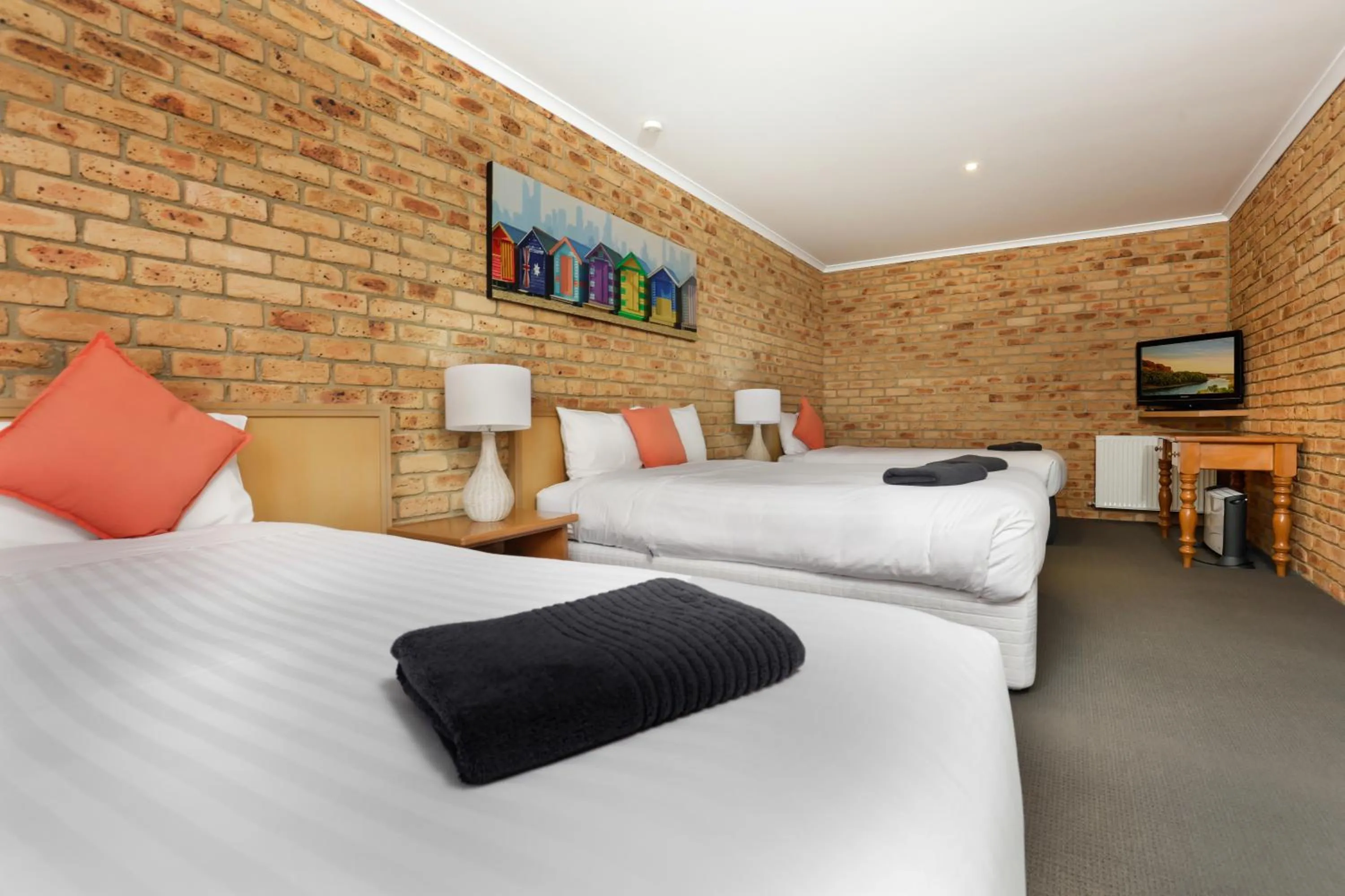 Bedroom, Bed in Wonthaggi Motel