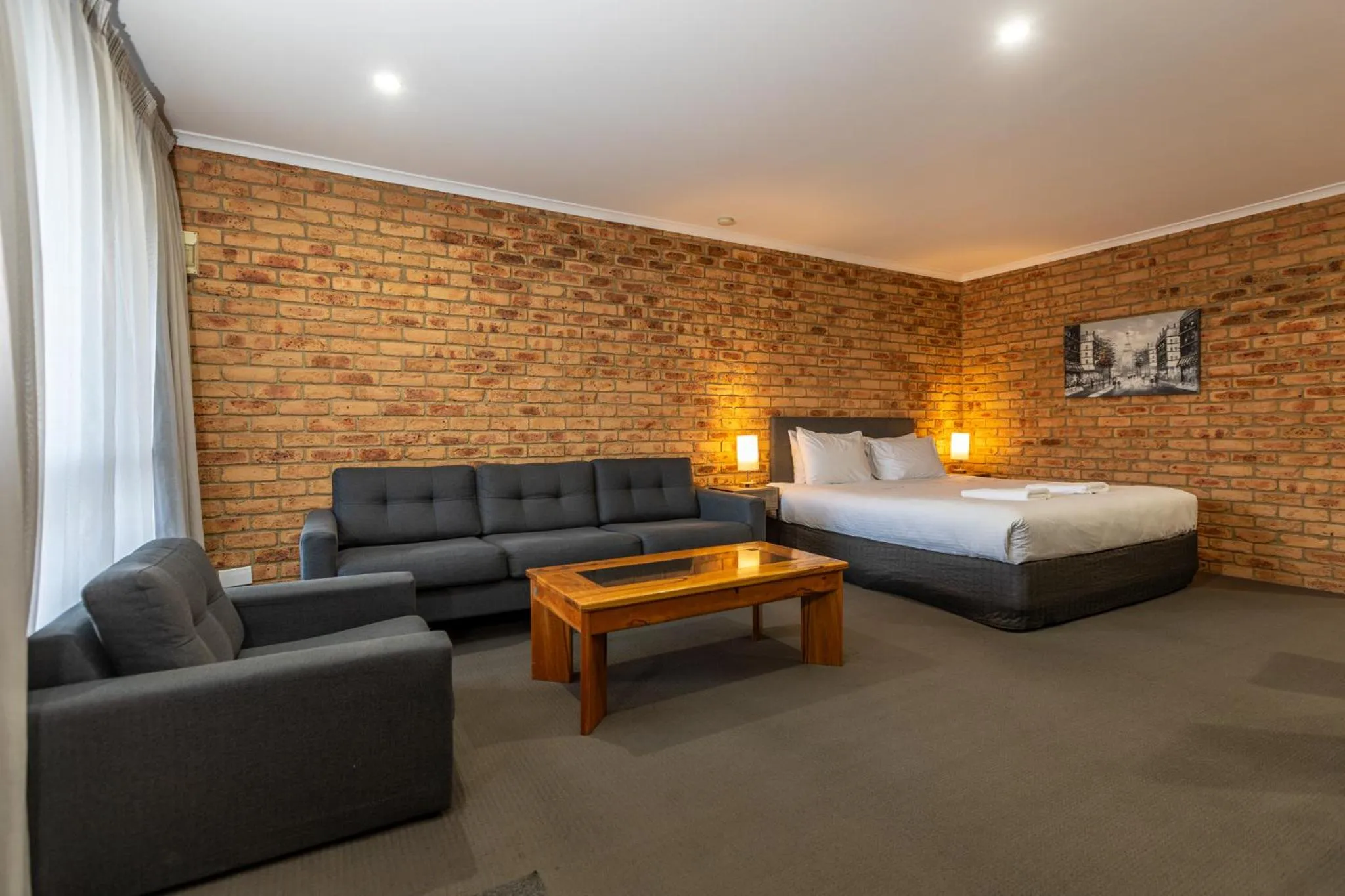 TV and multimedia, Bed in Wonthaggi Motel