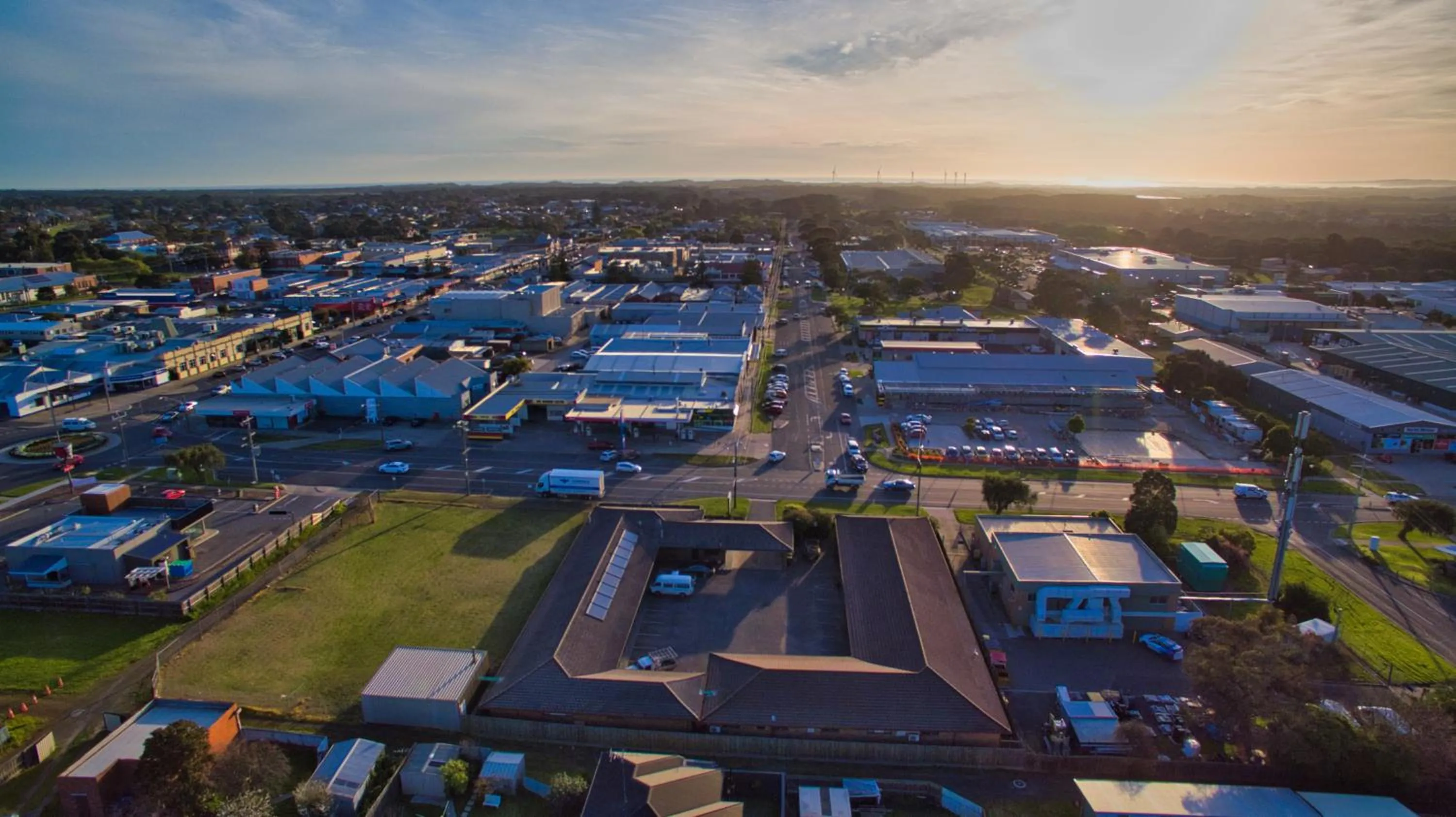 Bird's eye view in Wonthaggi Motel