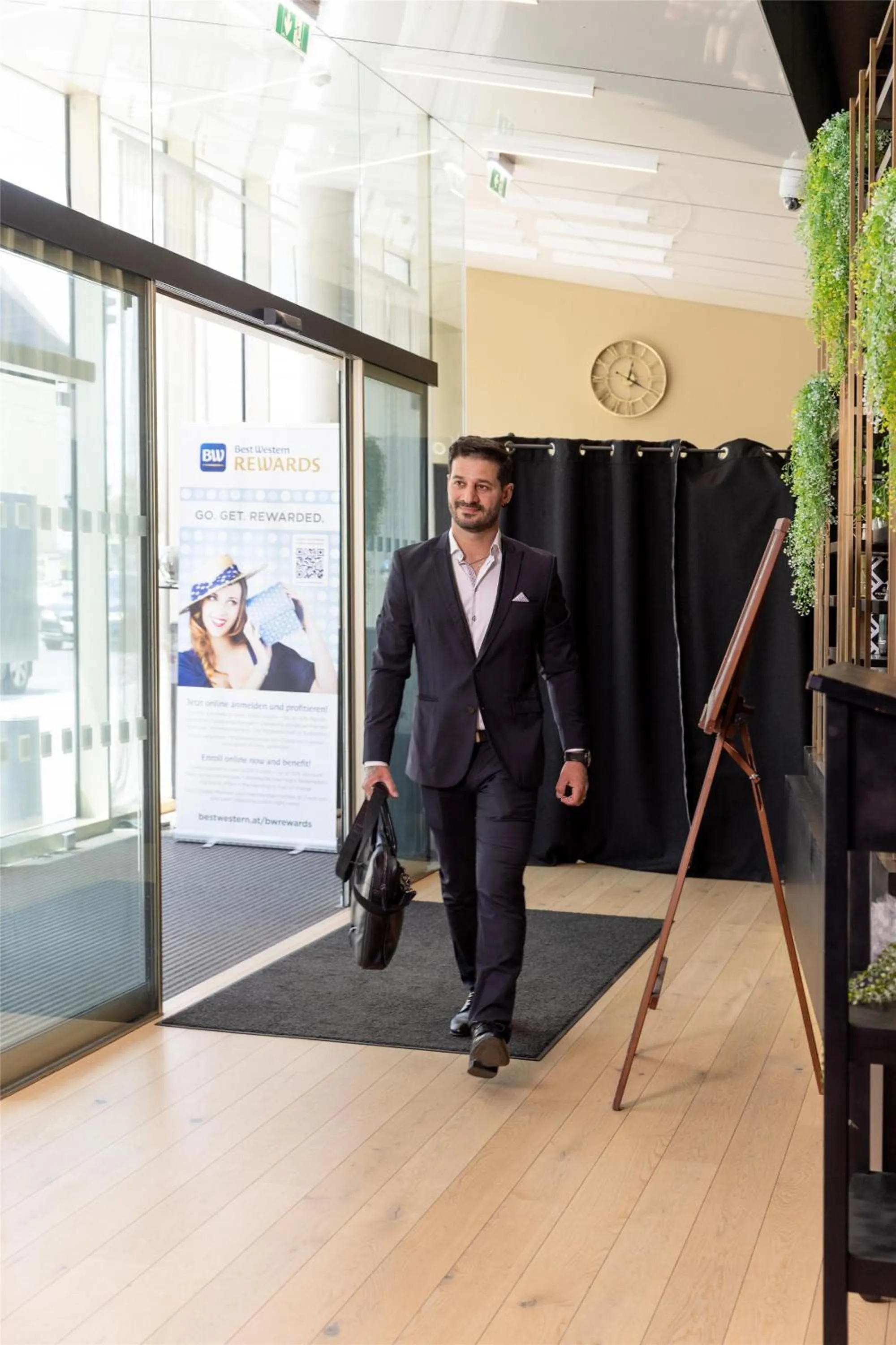Lobby or reception in Best Western Hotel Spinnerei Linz