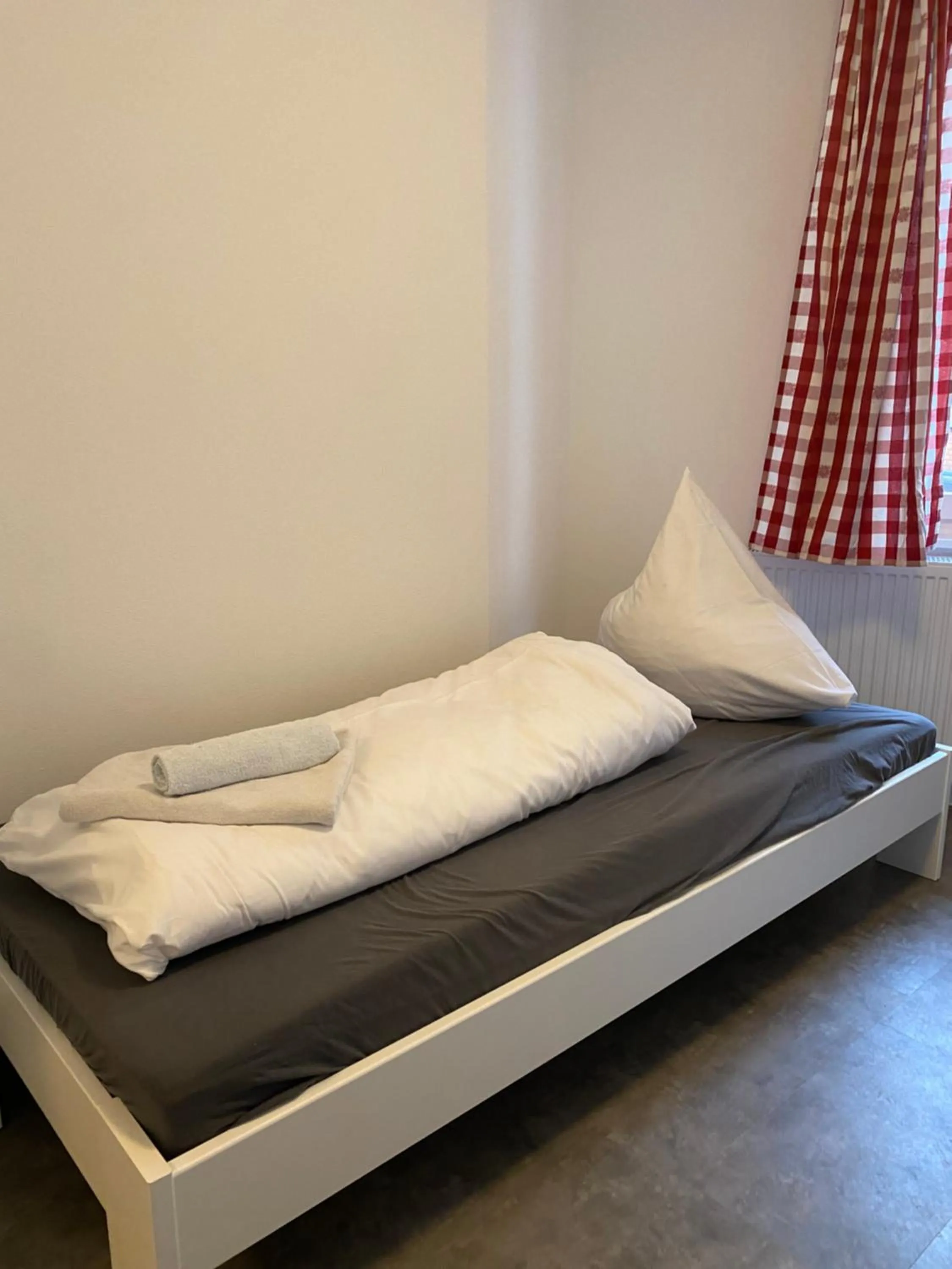 Bed in Hotel Waldhorn