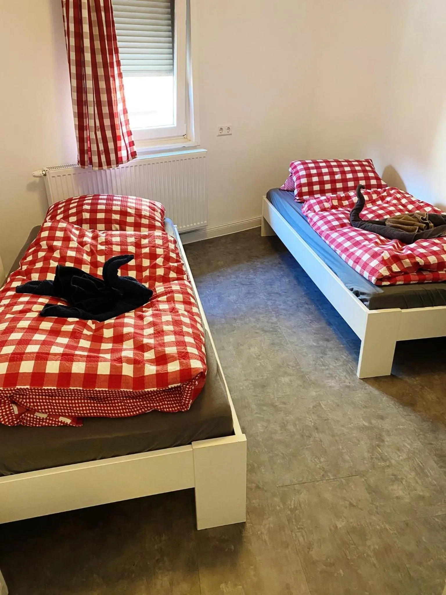 Bed in Hotel Waldhorn