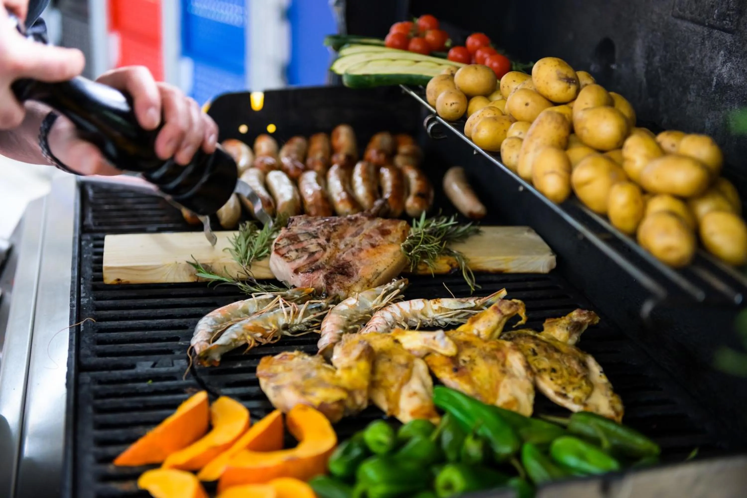 Restaurant/places to eat in Tulip Inn Hotel Düsseldorf Arena - 2 Minuten Fußweg zur Messe