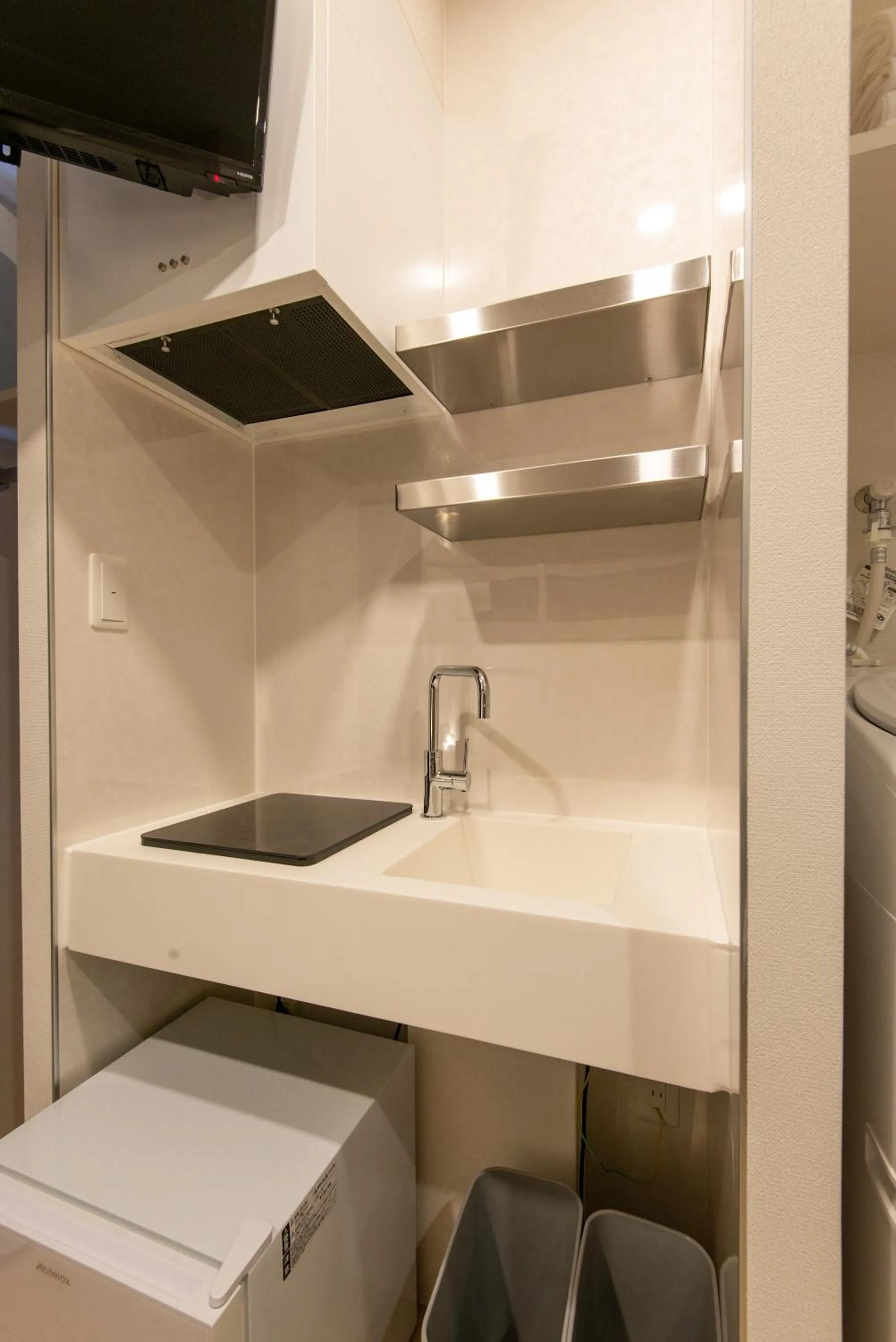 Kitchen or kitchenette in MK Hotels Nishinakasu