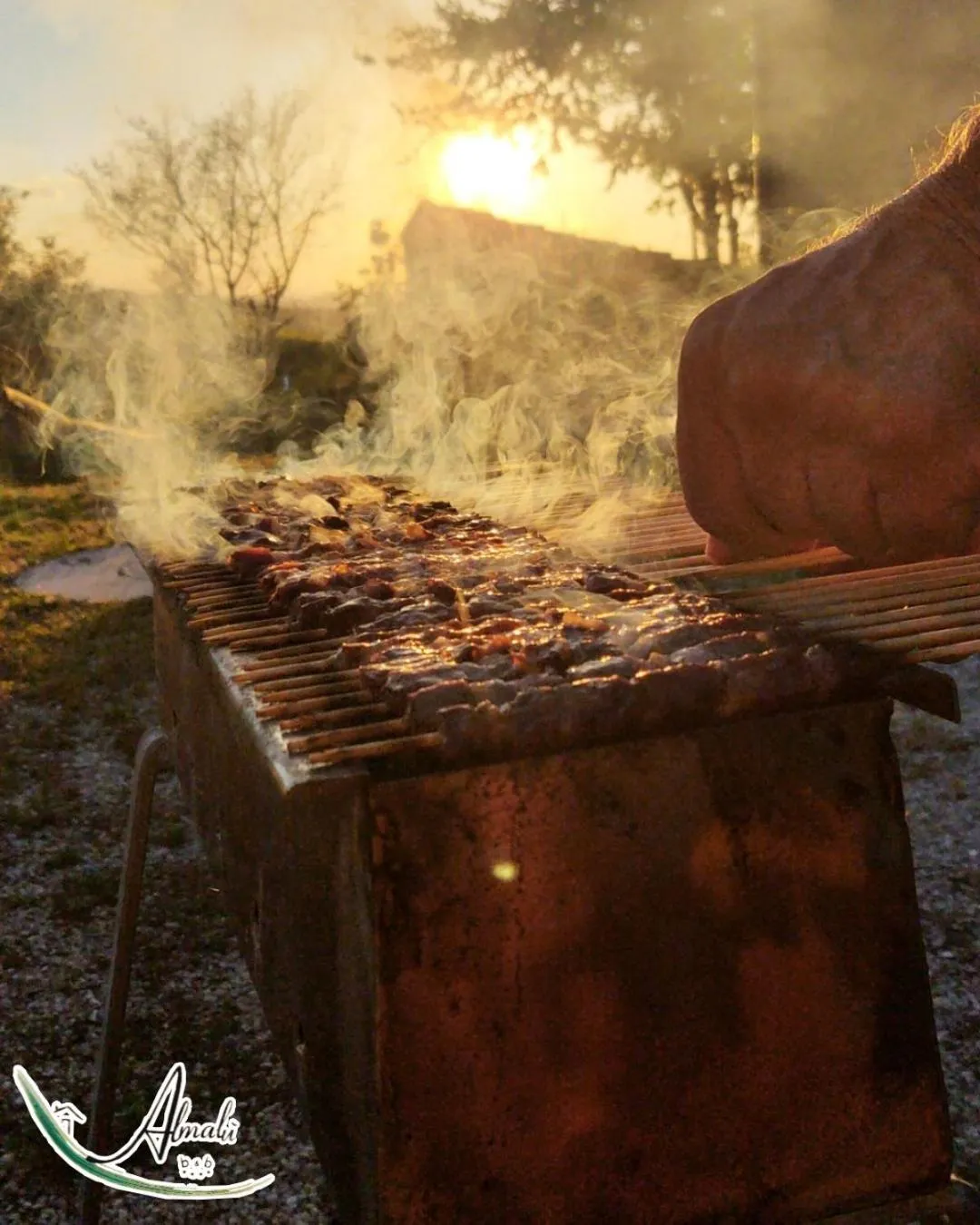 BBQ facilities in B & B Almalù