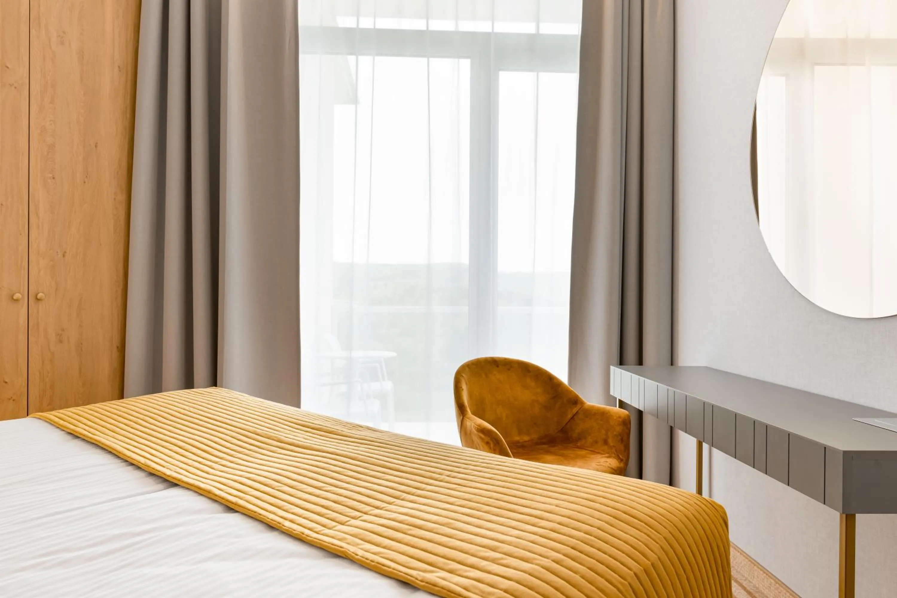 Bed in Crystal Mountain Hotel Wisła