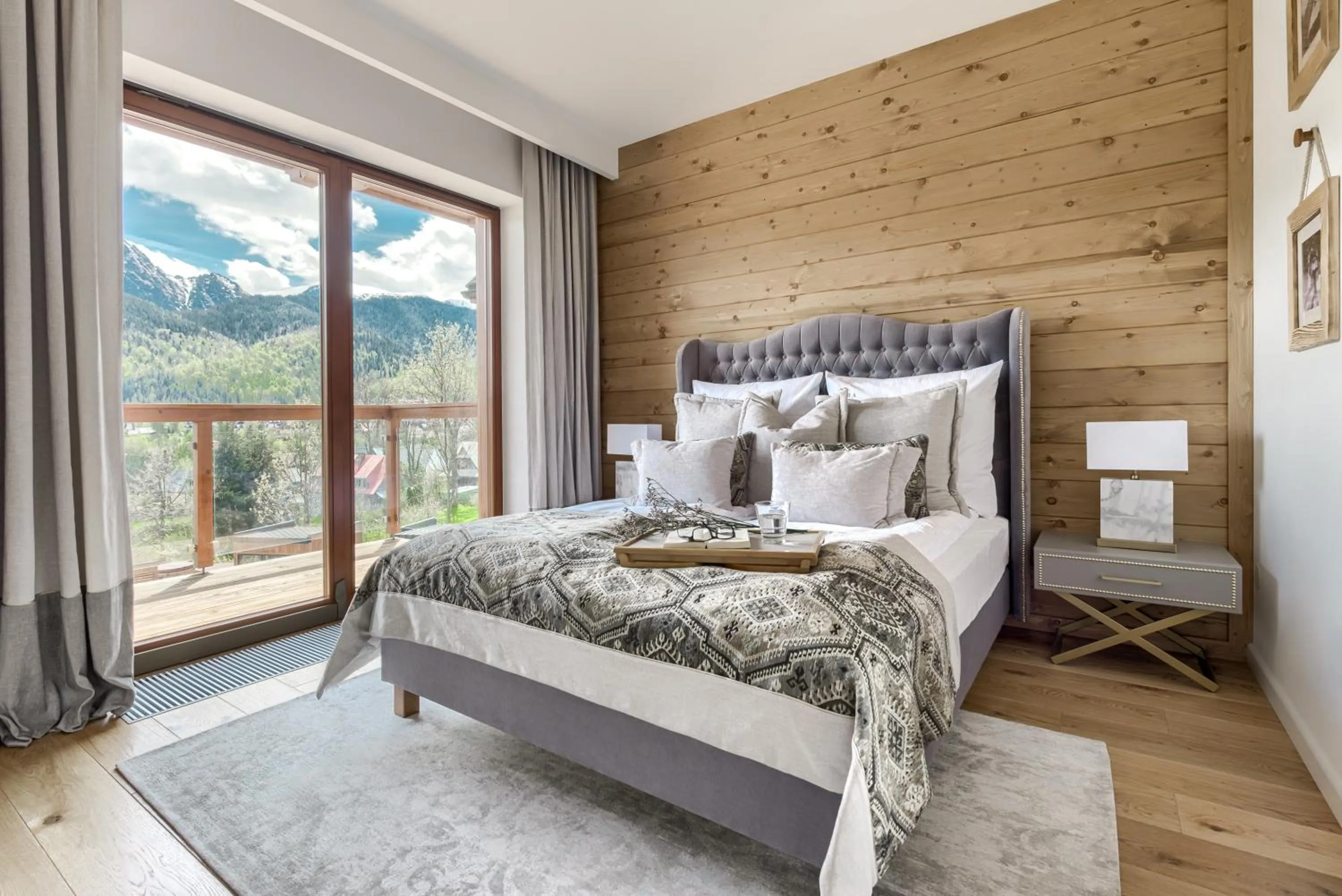 Bed in Tatra Resort & SPA