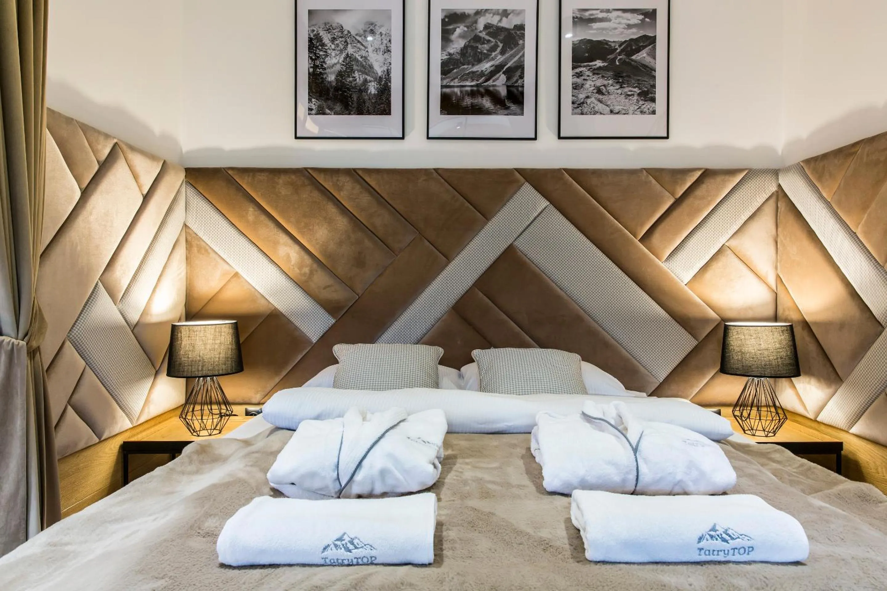 Bed in Tatra Resort & SPA