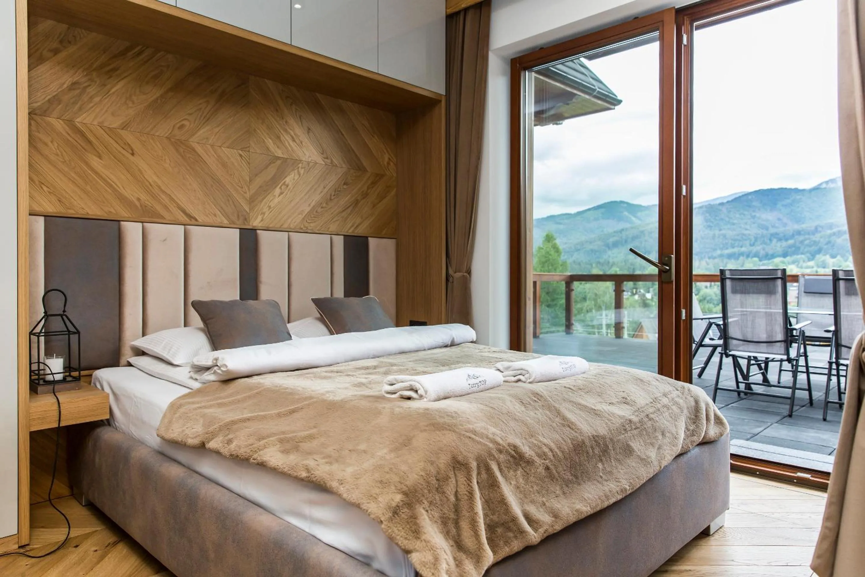Bed in Tatra Resort & SPA
