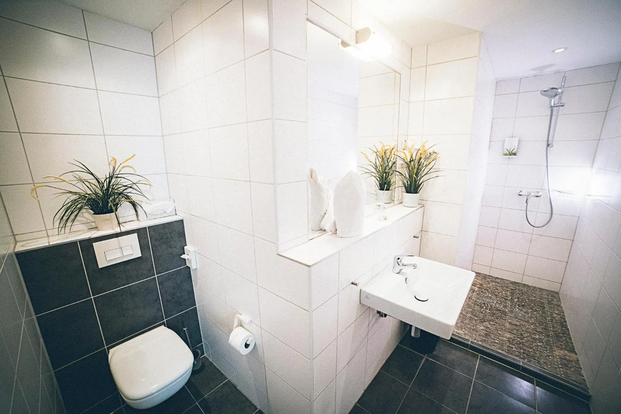 Shower in Gartenstadt Hotel