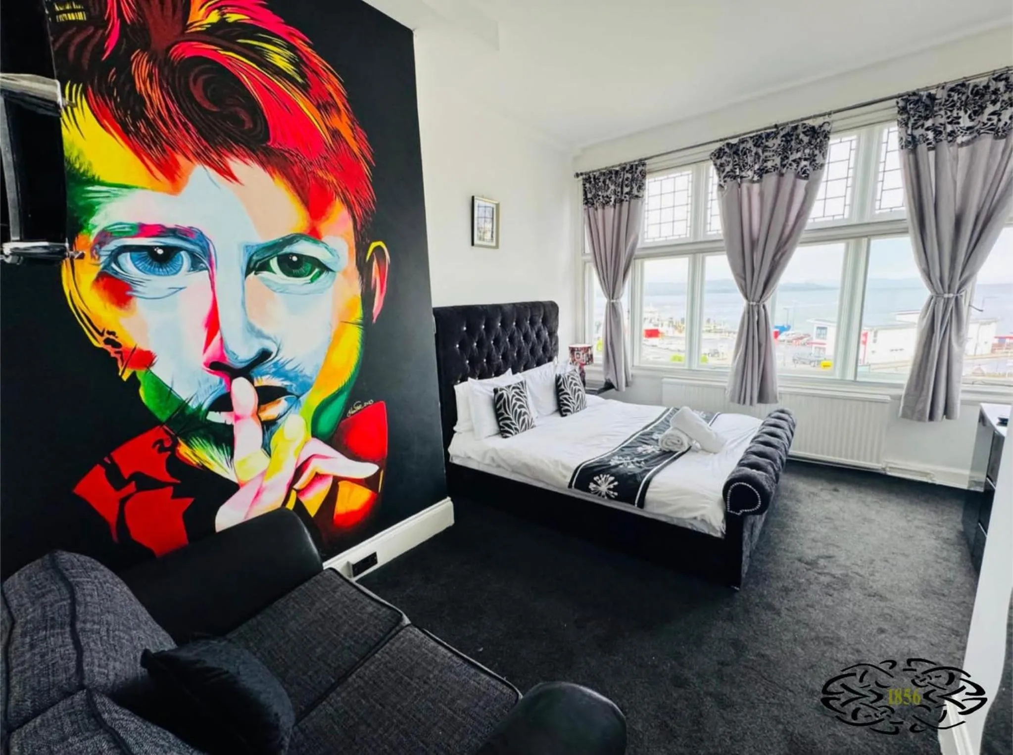 Bed in Royal Marine Hotel Dunoon