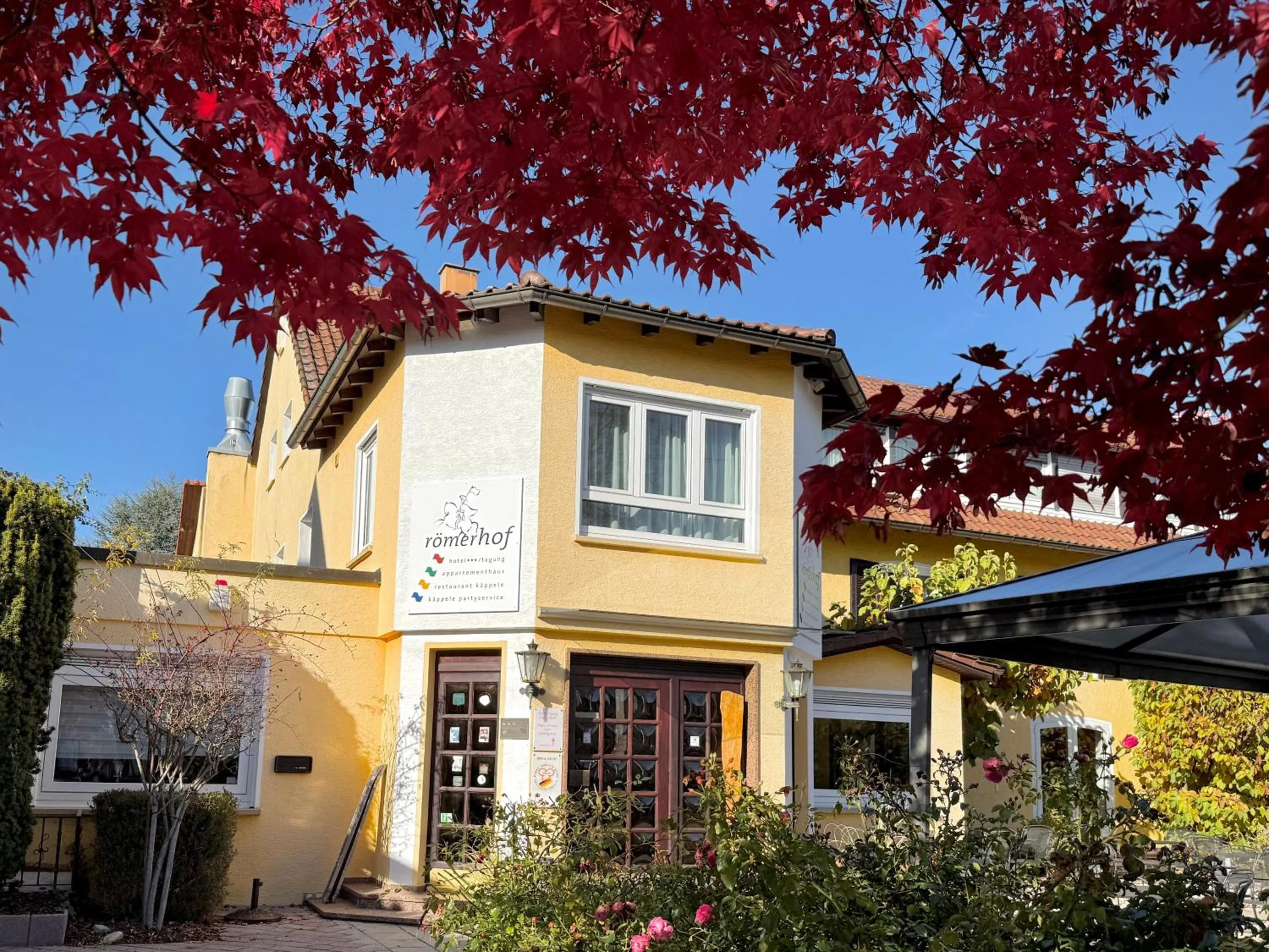 Facade/entrance in Römerhof