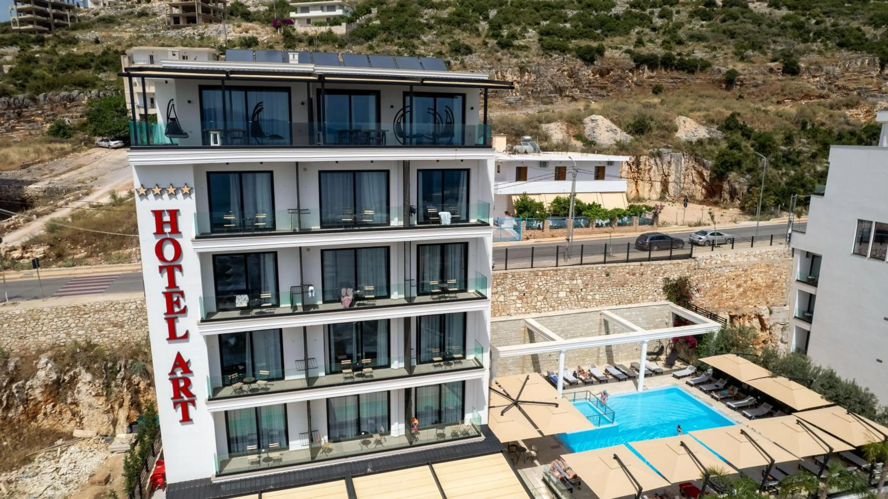 Property building in Art Hotel