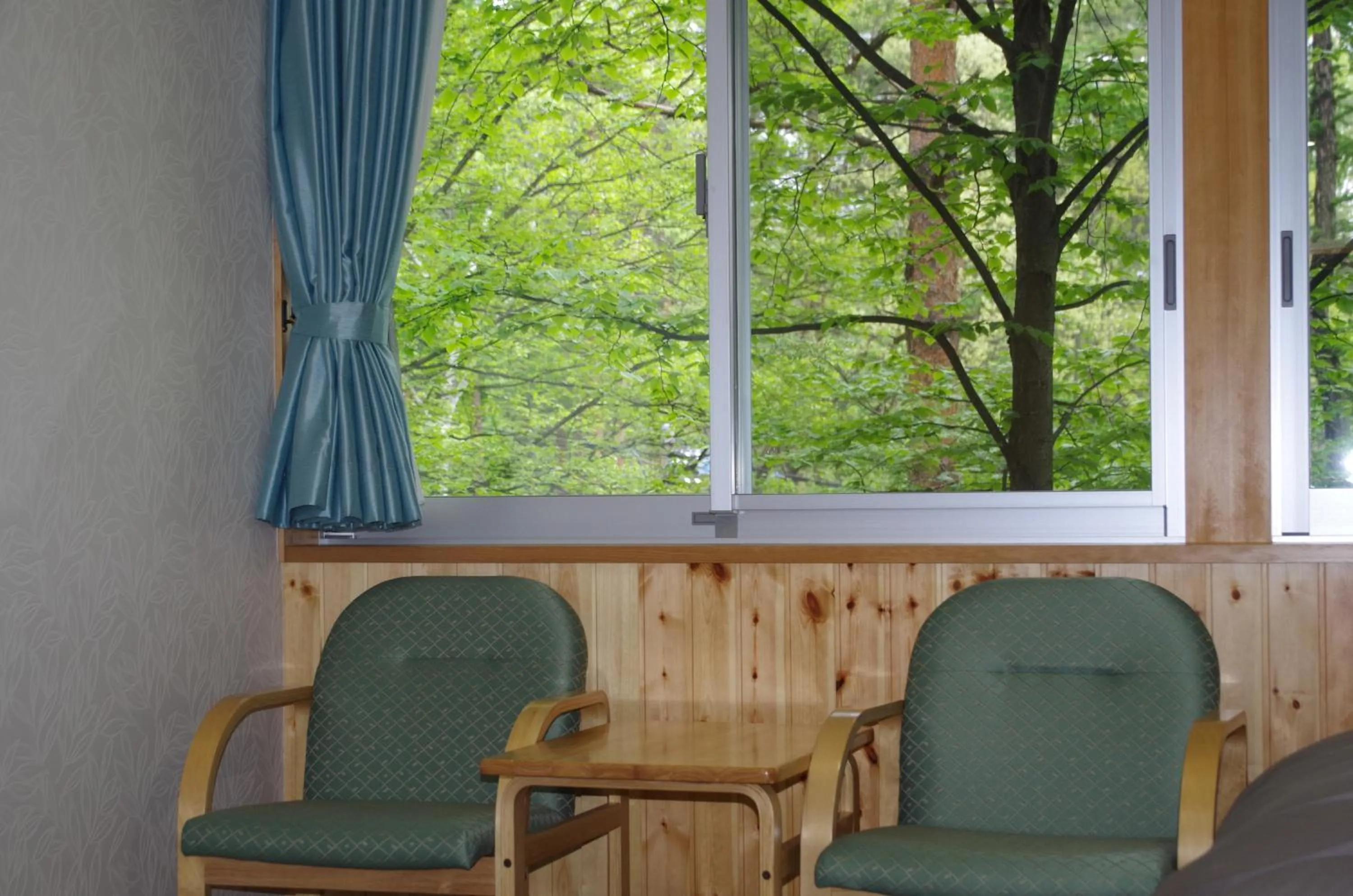 Seating area in Kusatsu Skyland Hotel