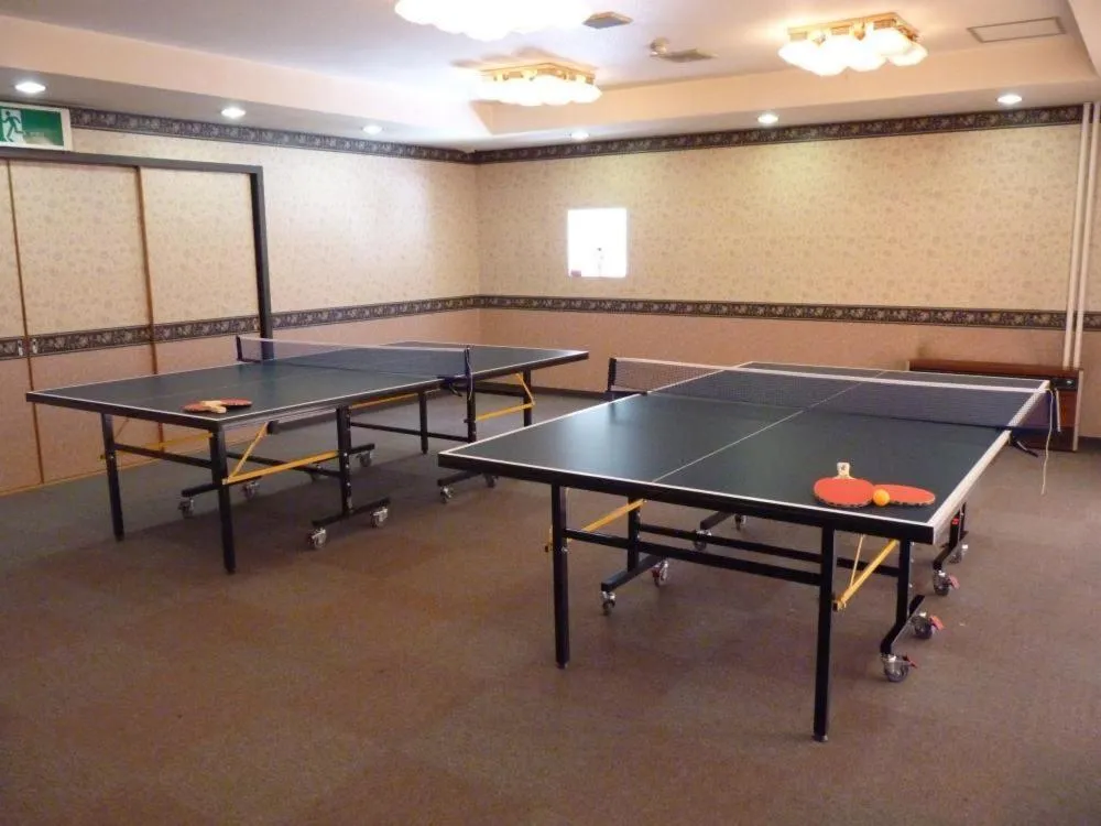 Table tennis in Kusatsu Skyland Hotel
