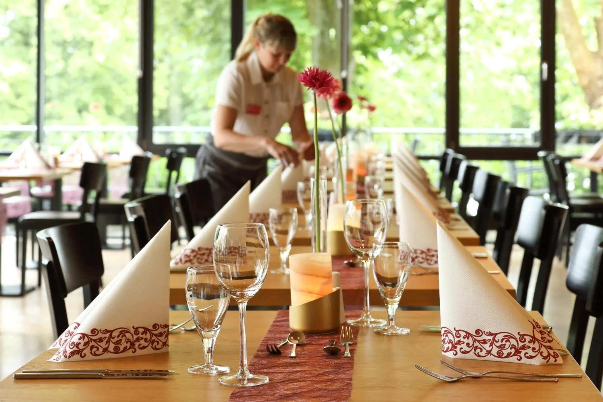 Restaurant/places to eat in Spa Hotel Amsee