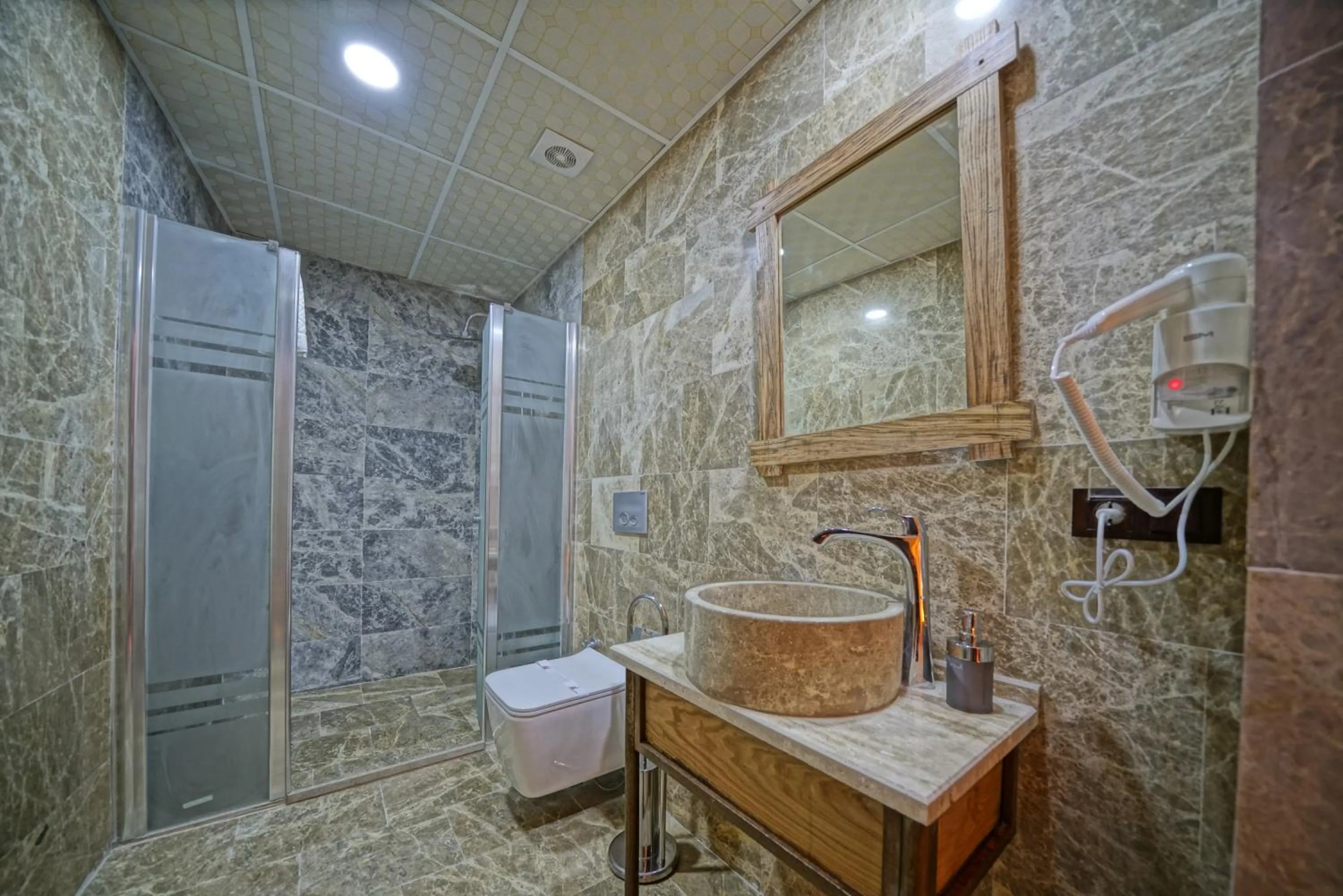 Bathroom in Cappadocia Cave Lodge