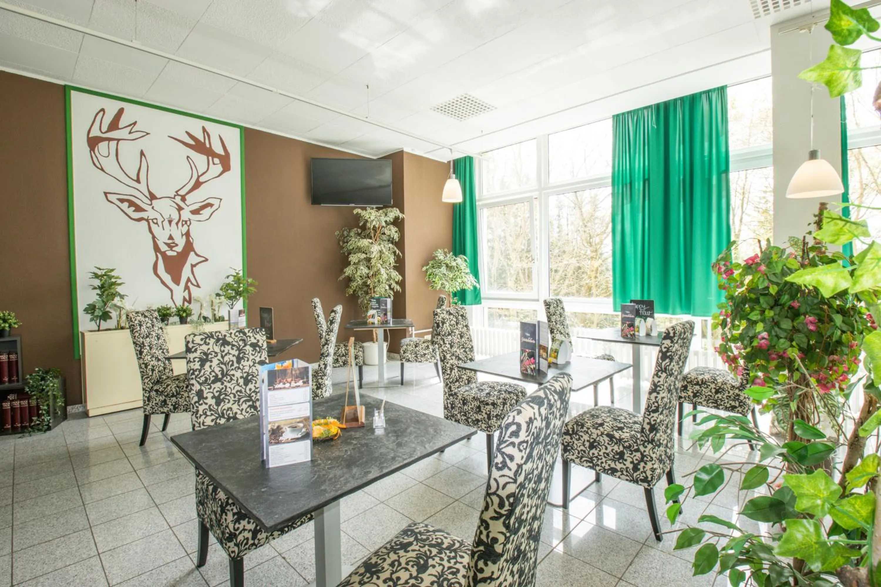 Lounge or bar in Ferien Hotel Rennsteigblick