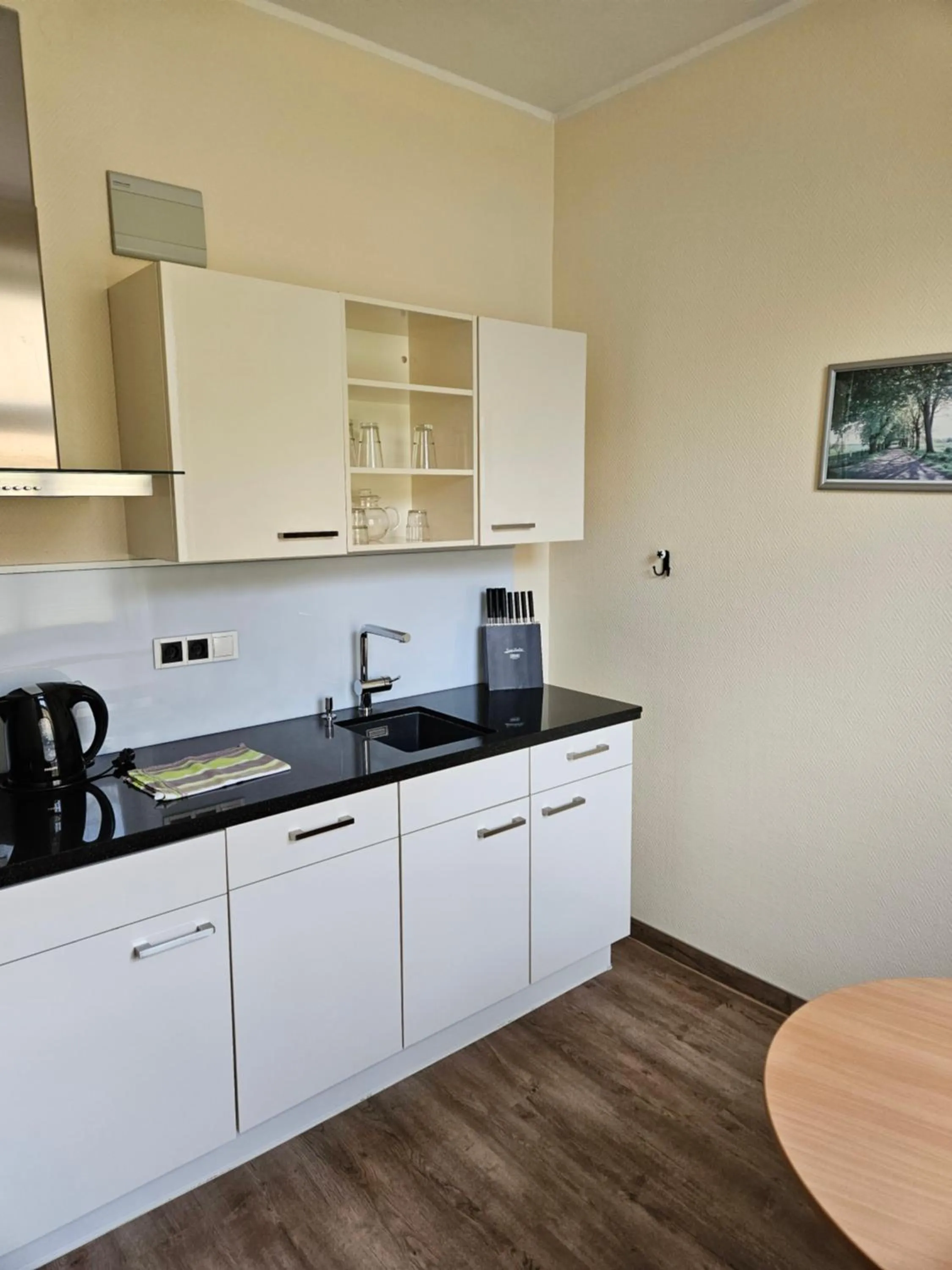 Kitchen or kitchenette in Parkhotel del Mar