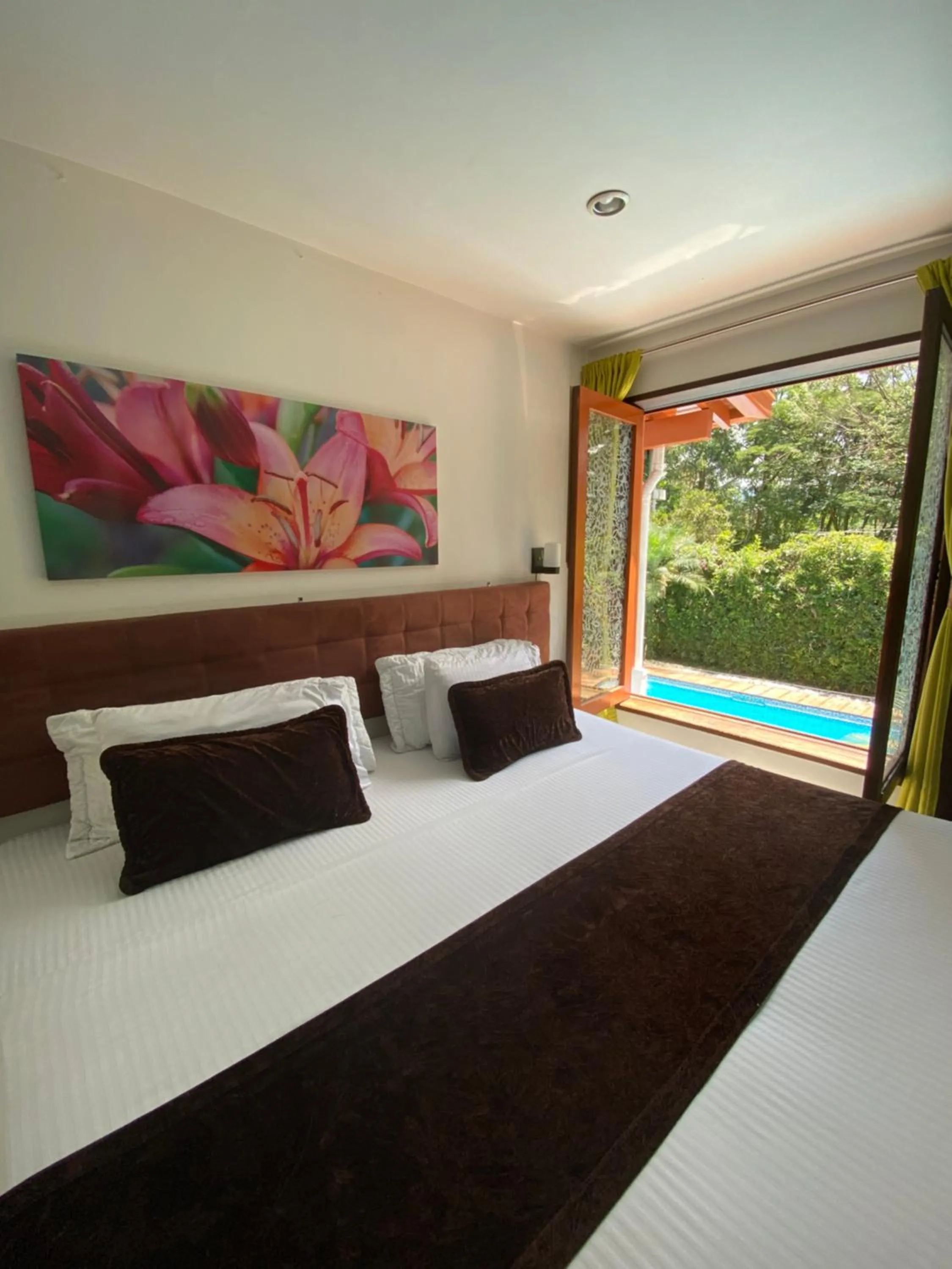 Bed in Hotel Boutique las Rosas 5 G