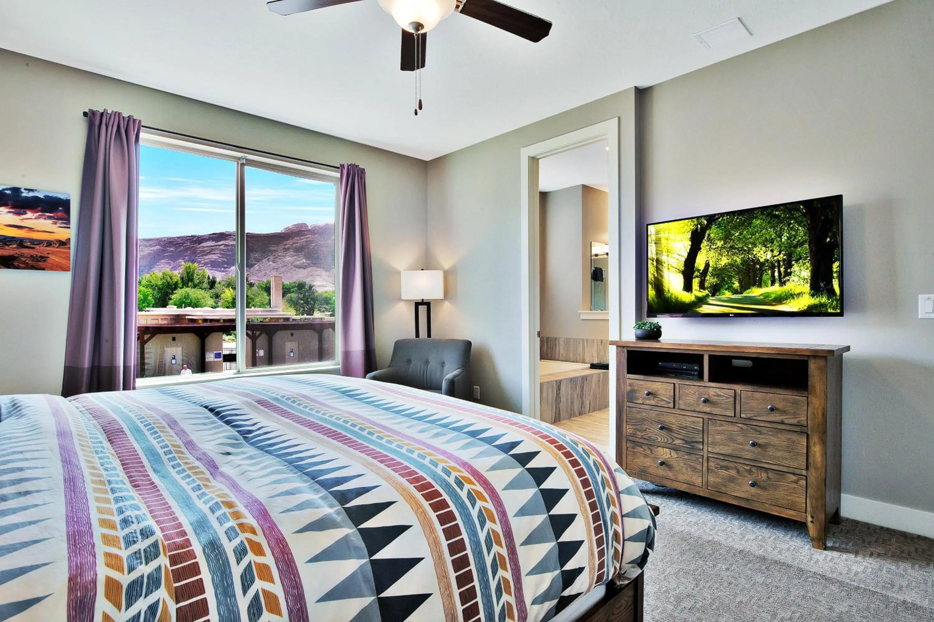 Bed in Entrada at Moab 623