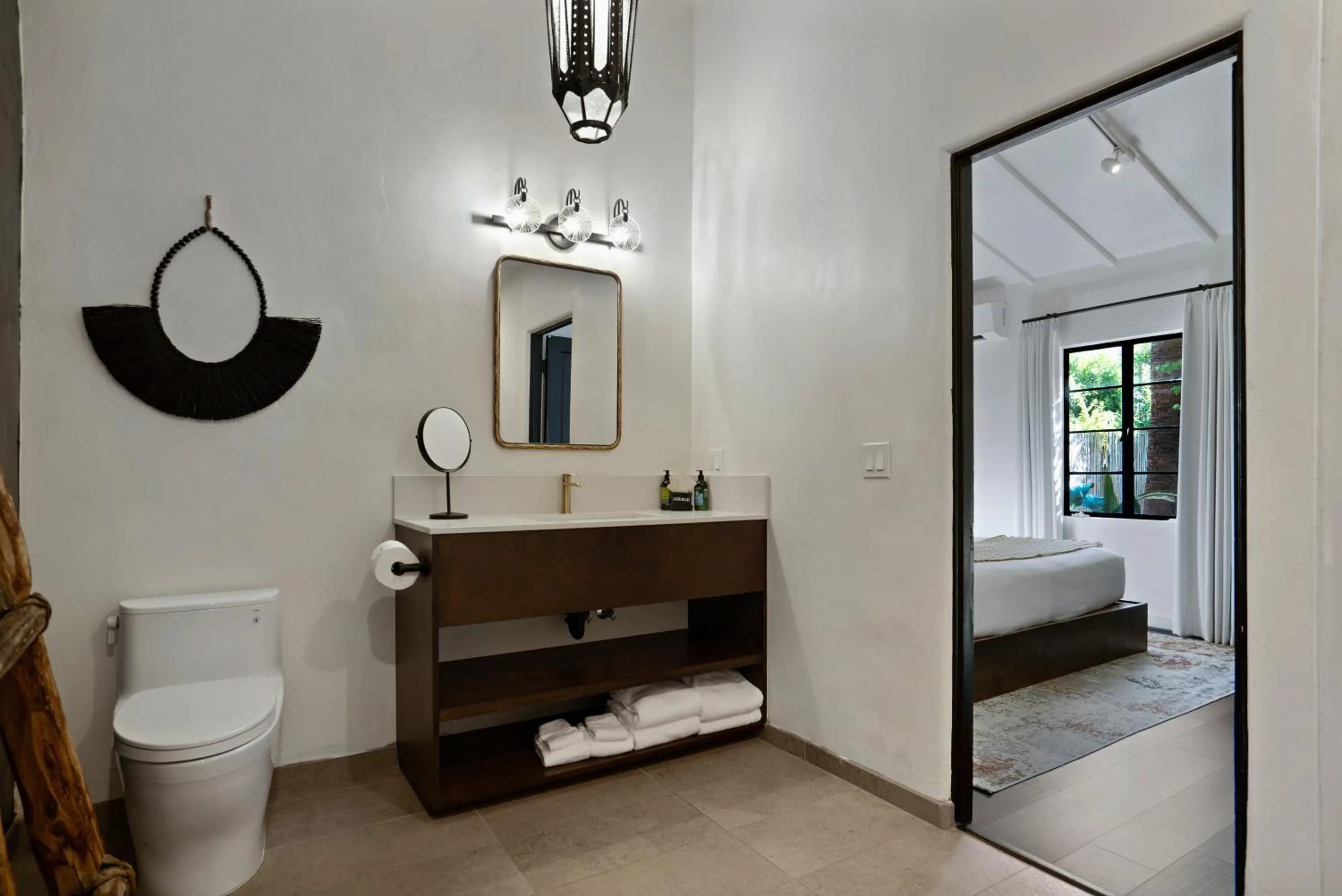 Bed in Talavera Palm Springs