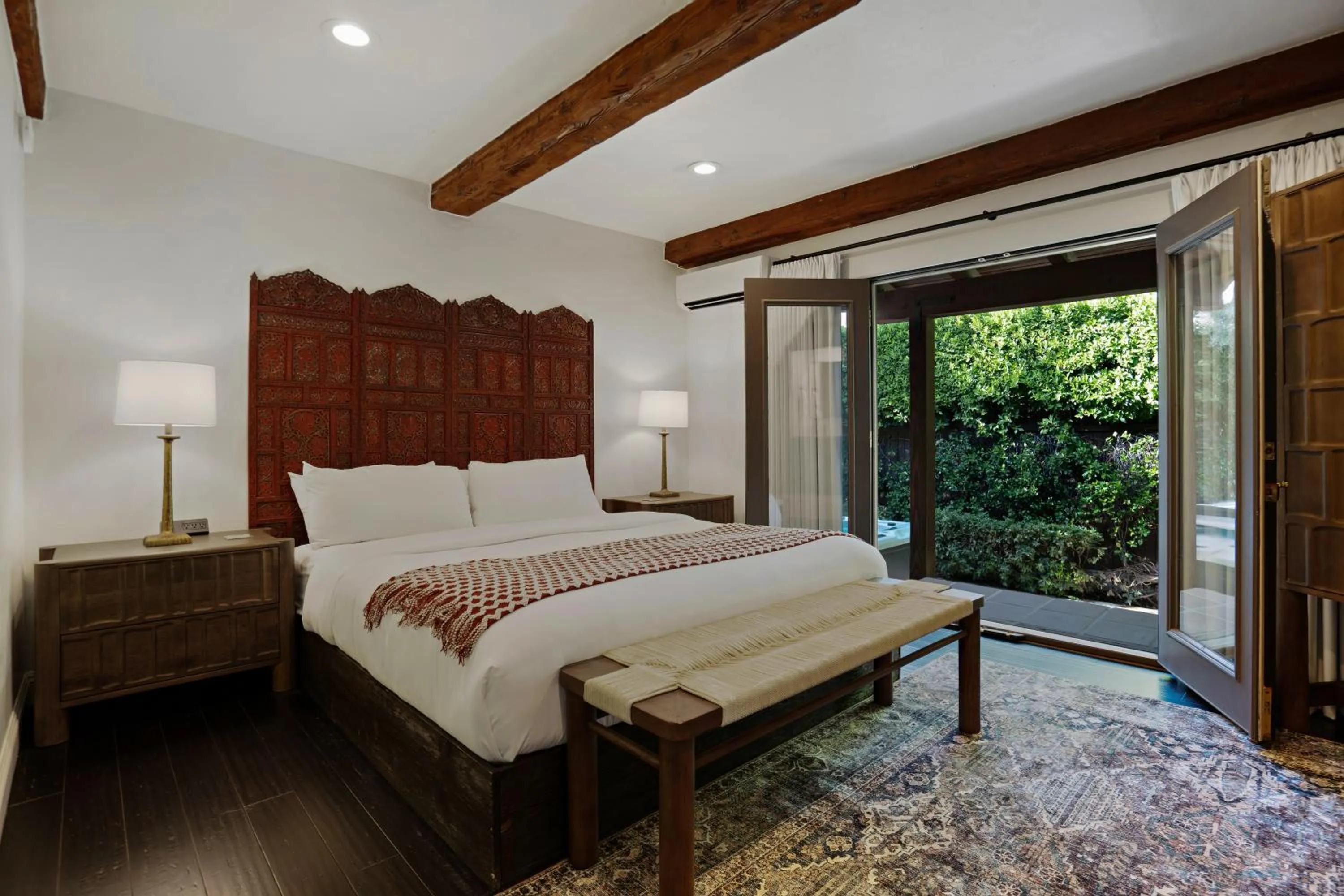 Bed in Talavera Palm Springs