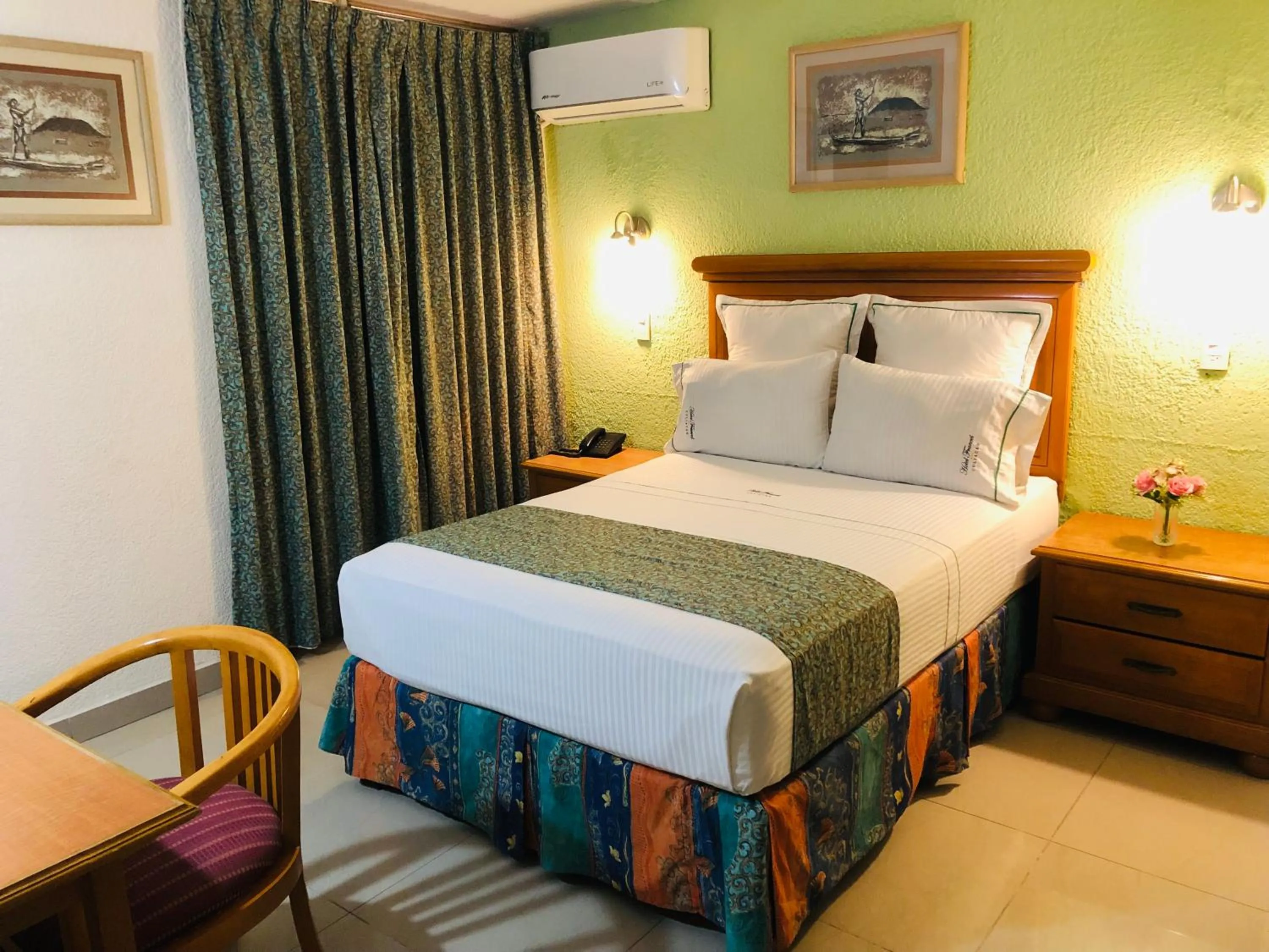 Bed in Hotel Francis