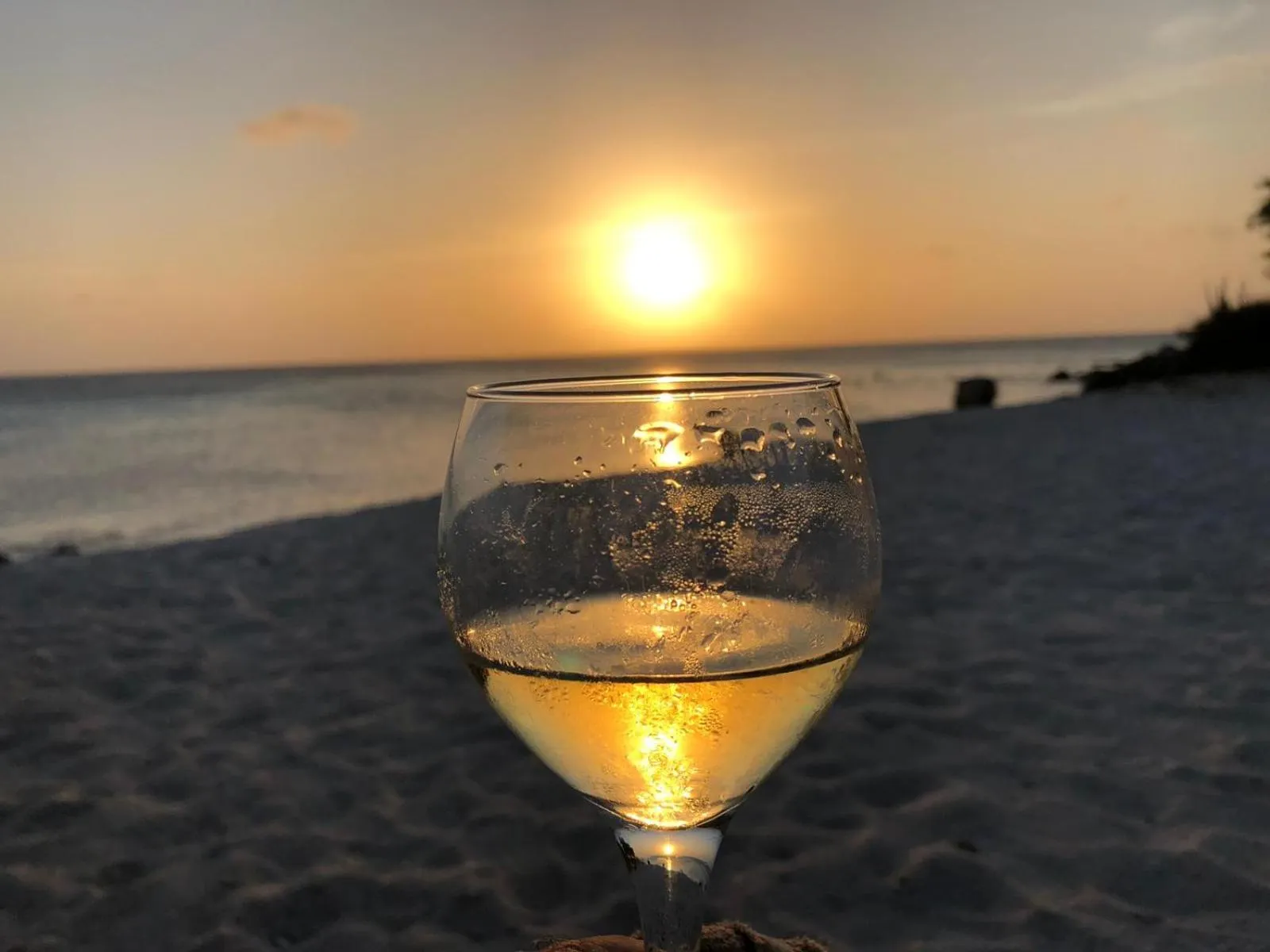 Sea view in HARMONY Hotel Hostel Aruba