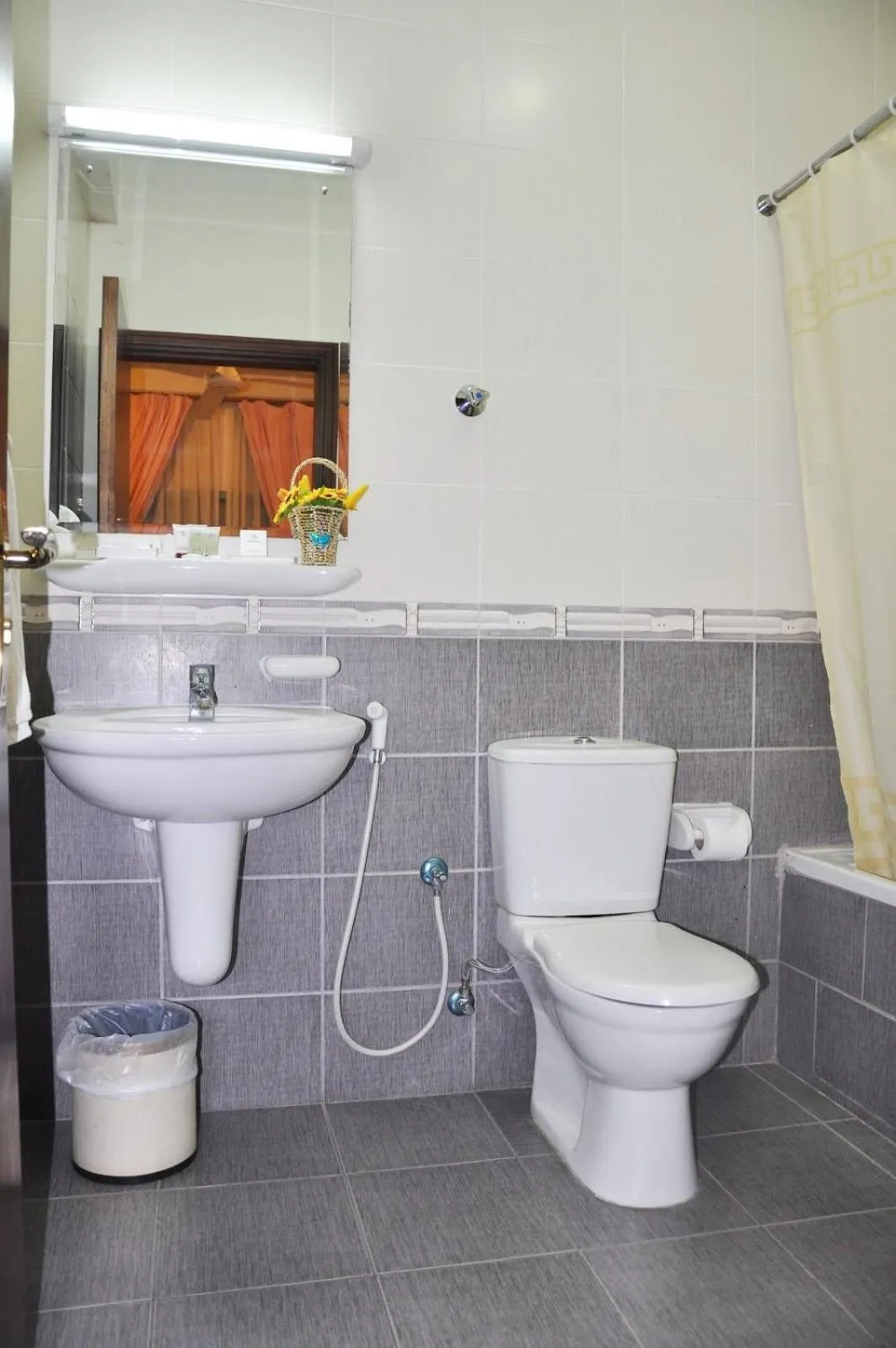 Toilet in Safeer Hotel Suites