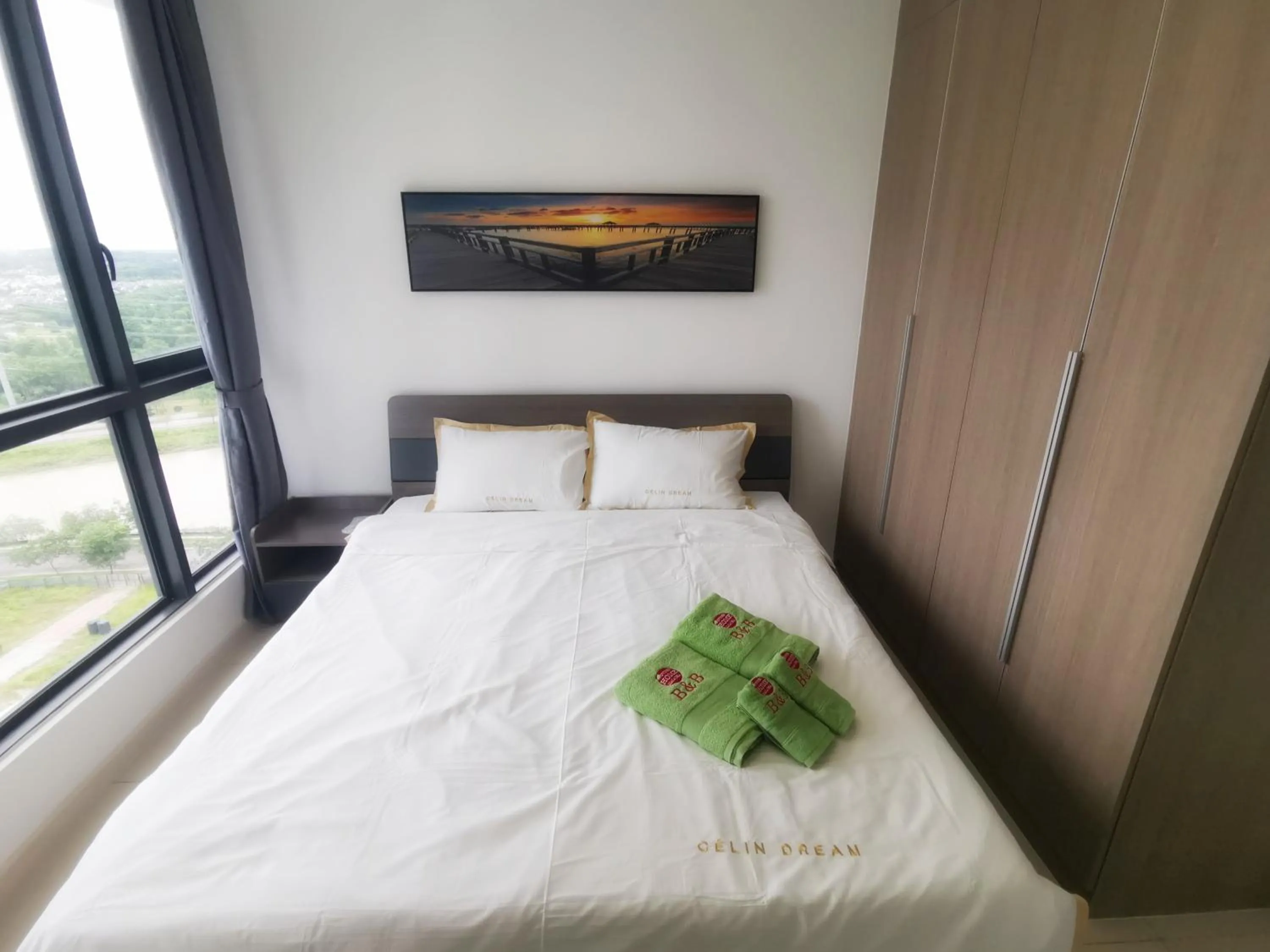 Bedroom, Bed in The M@Macrolink by Home Owner