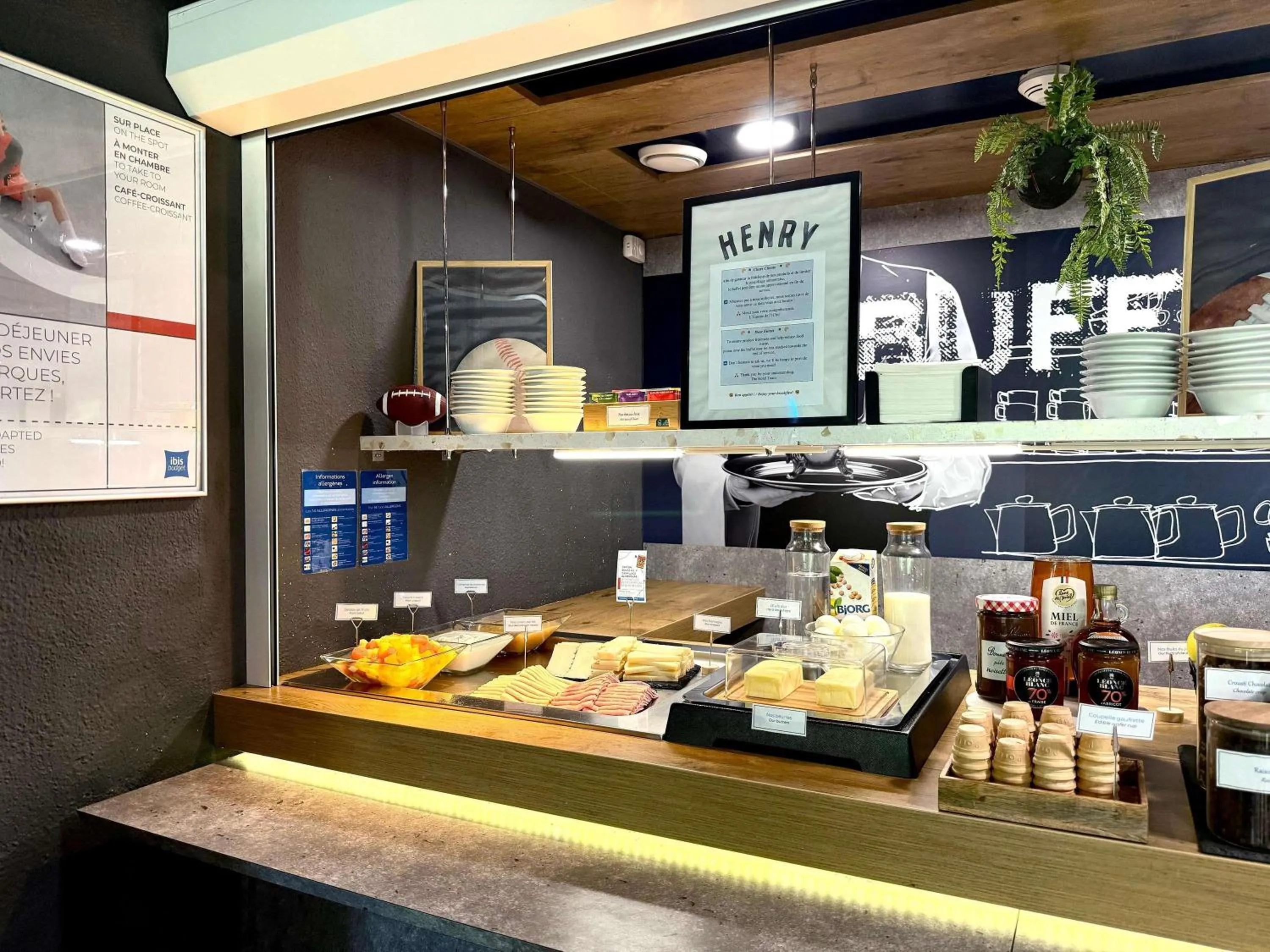 Breakfast in ibis Budget Beaune