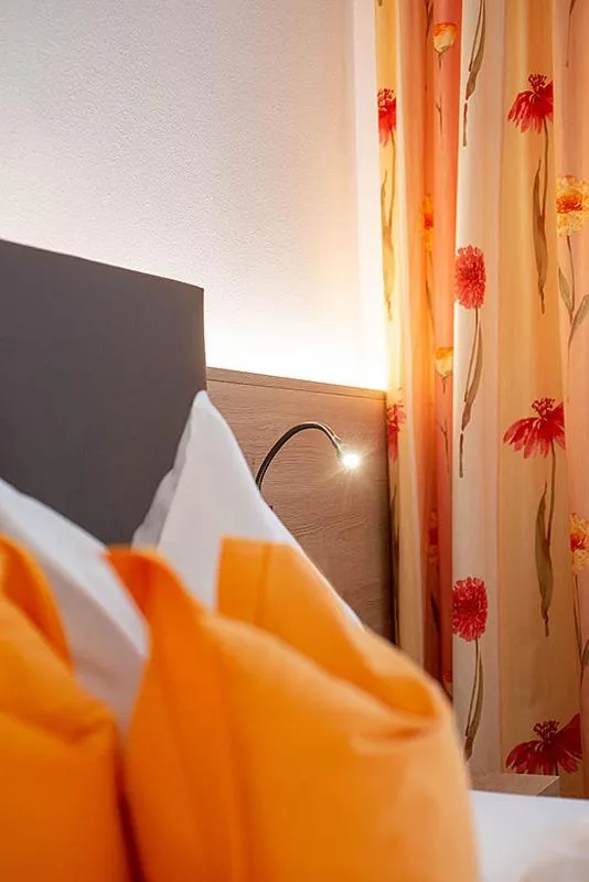 Bed in Hotel Gruberhof