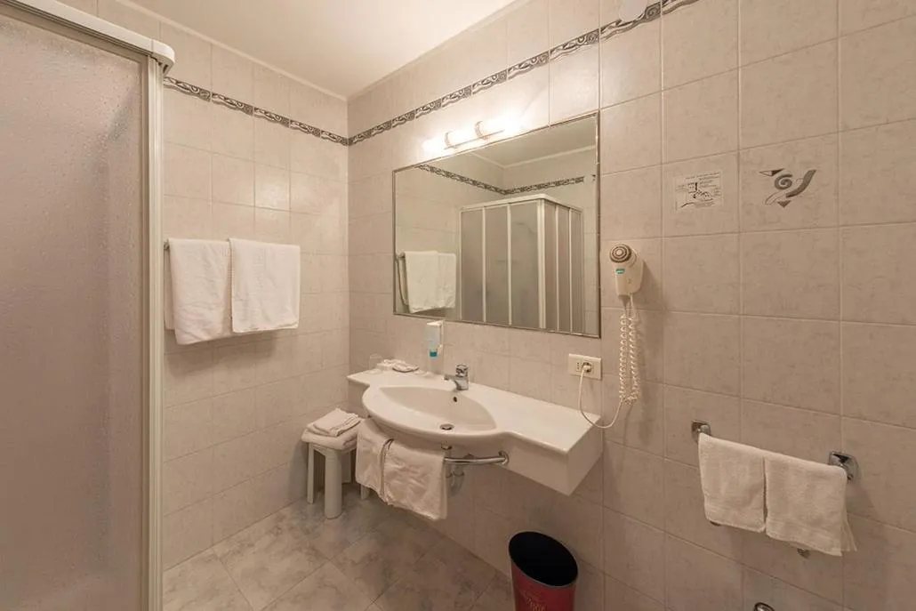 Bathroom in Hotel Gruberhof