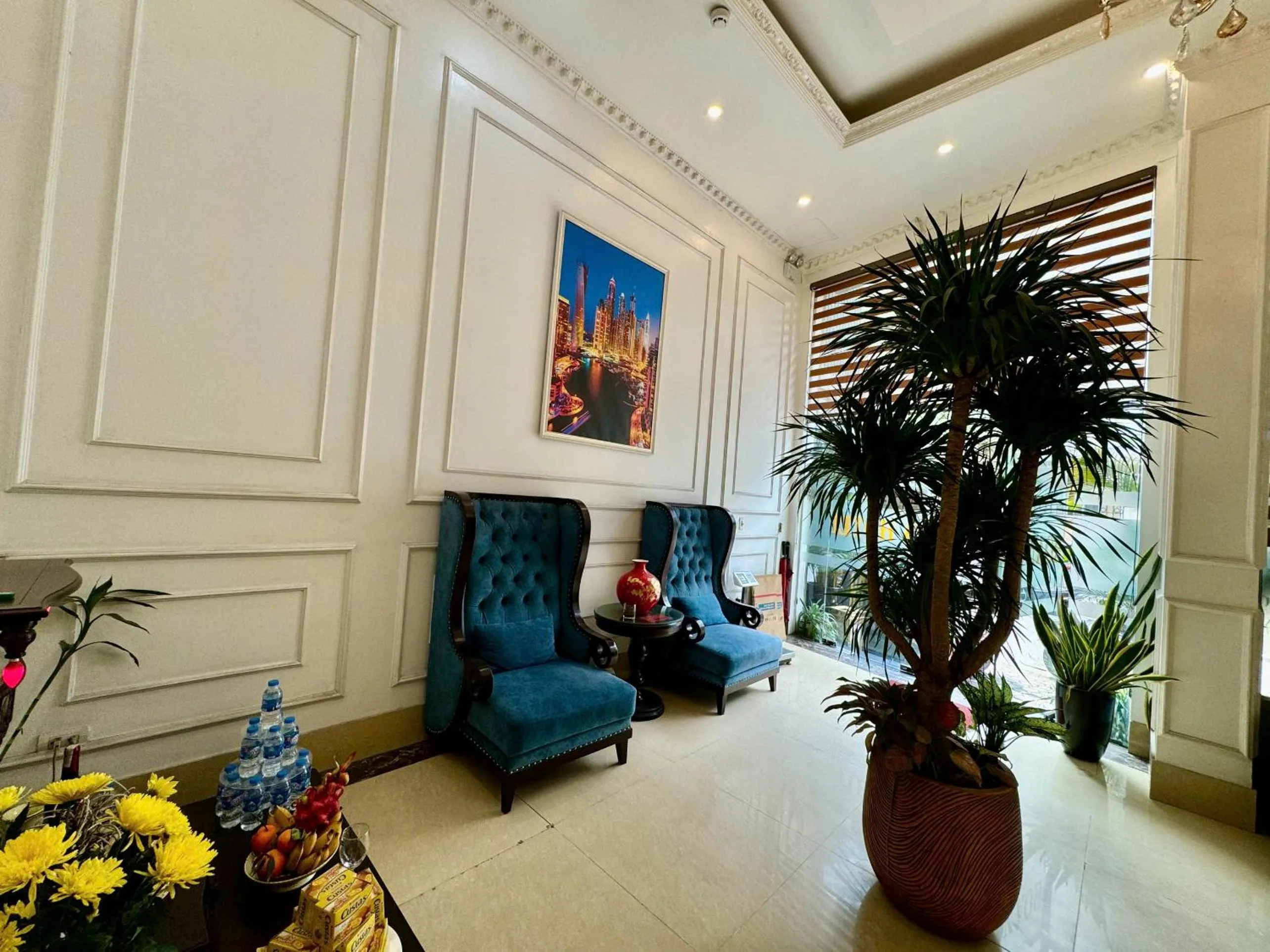 Living room in Hoàng Gia Hotel Nhân Hòa